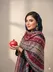 شال نخی وارداتی منگوله دار