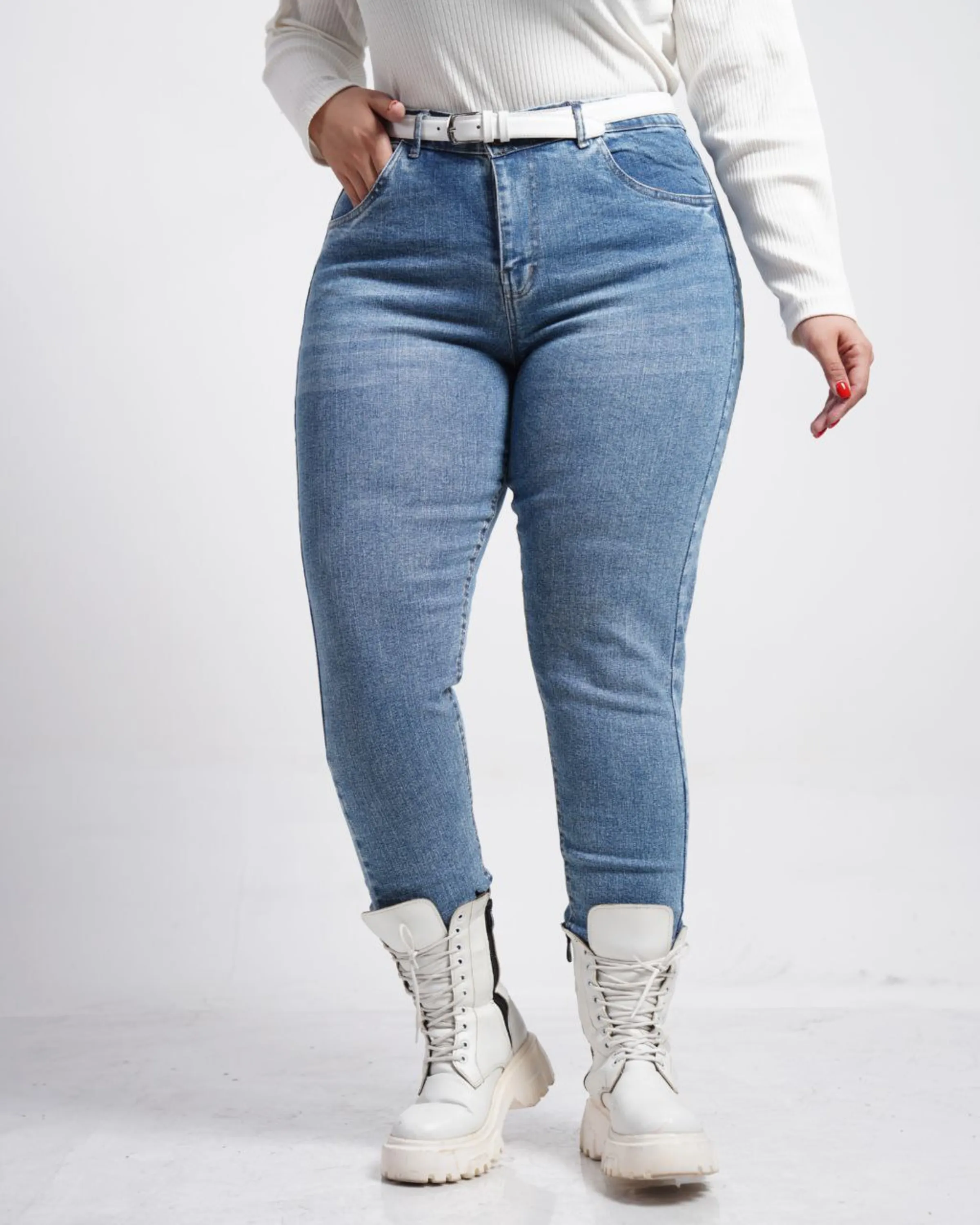 جین اسکینی سایز بزرگ