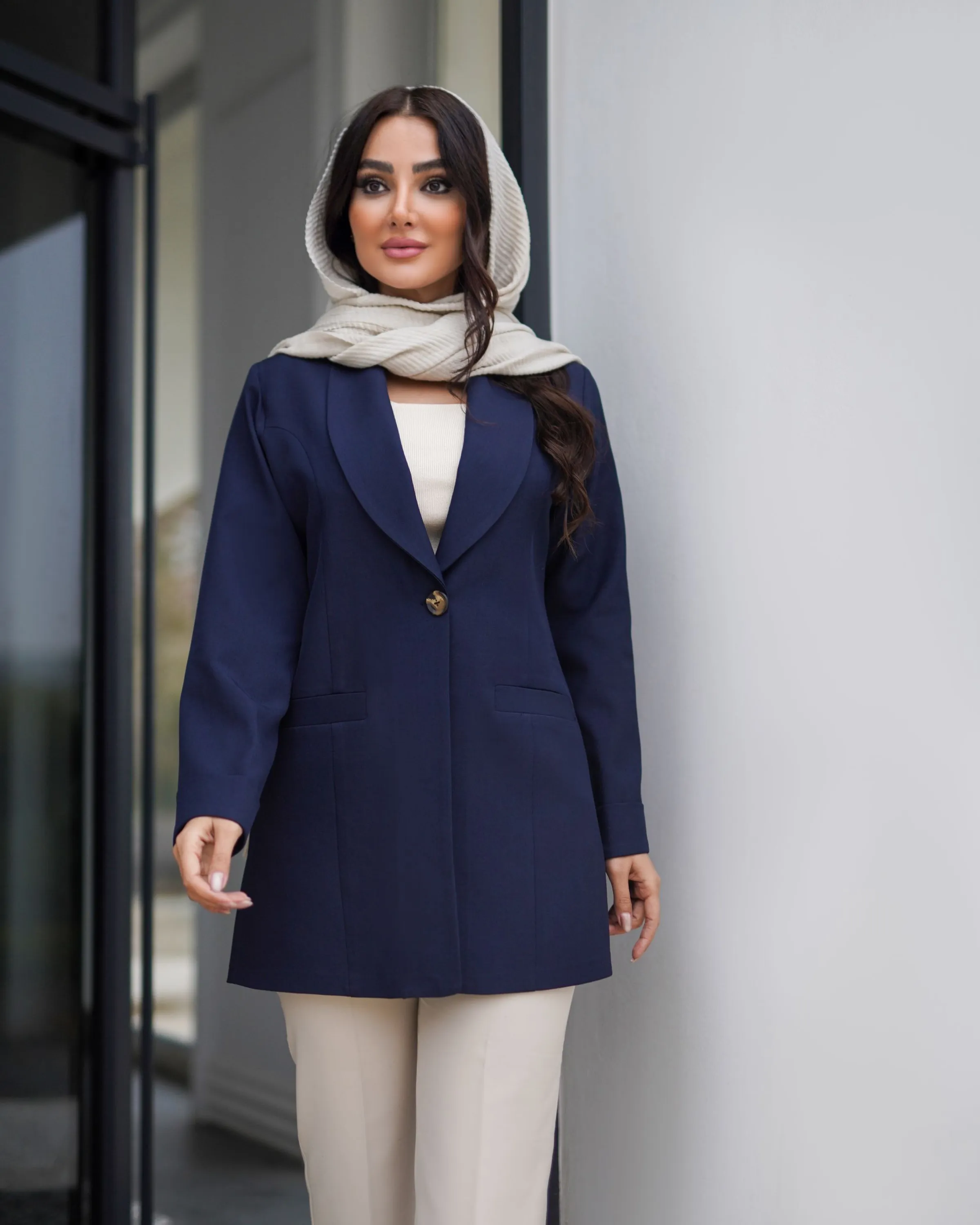 کت یقه آرشال مدل پری