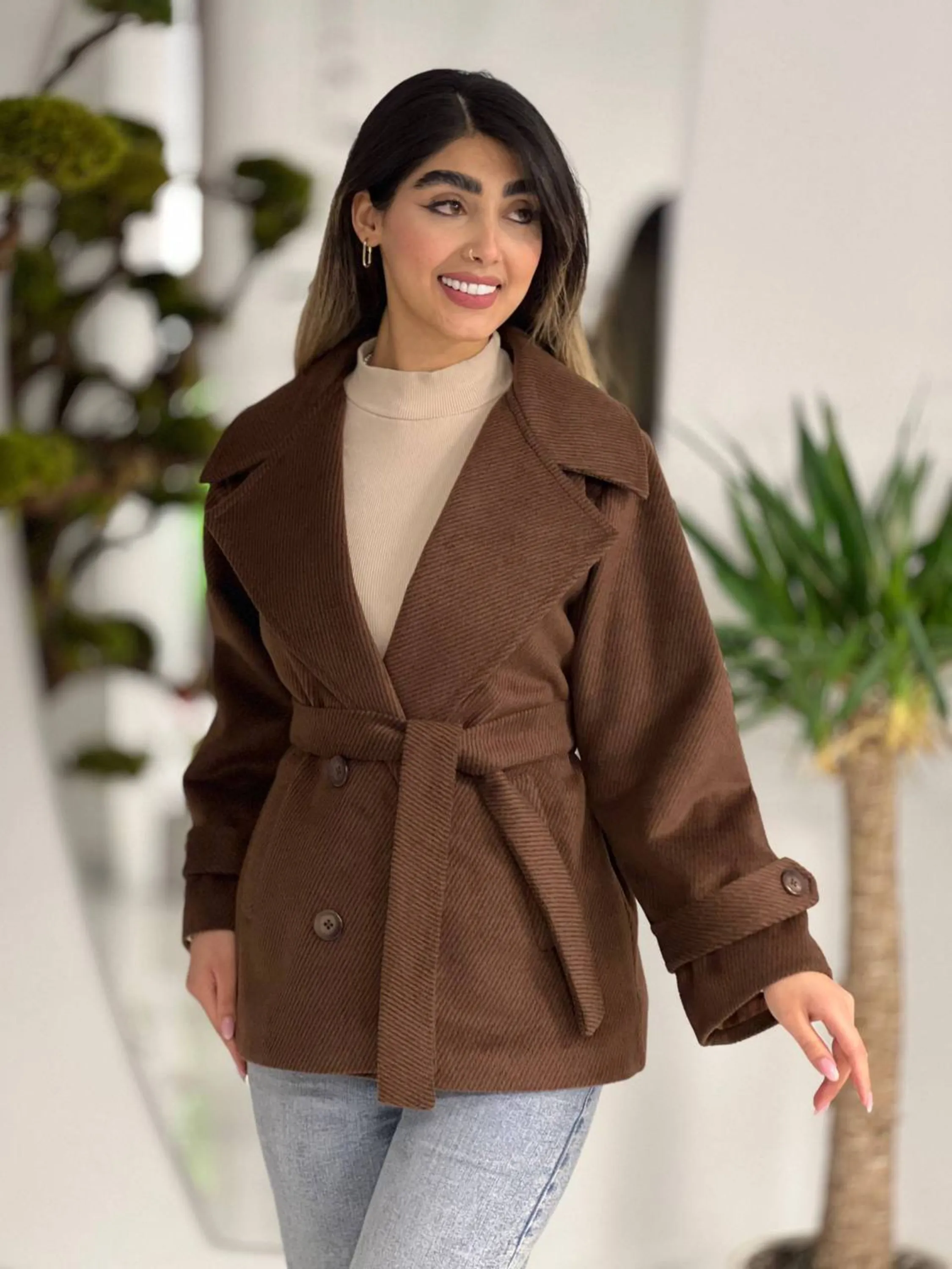 پالتو دخترانه فوتر موهر کجراه