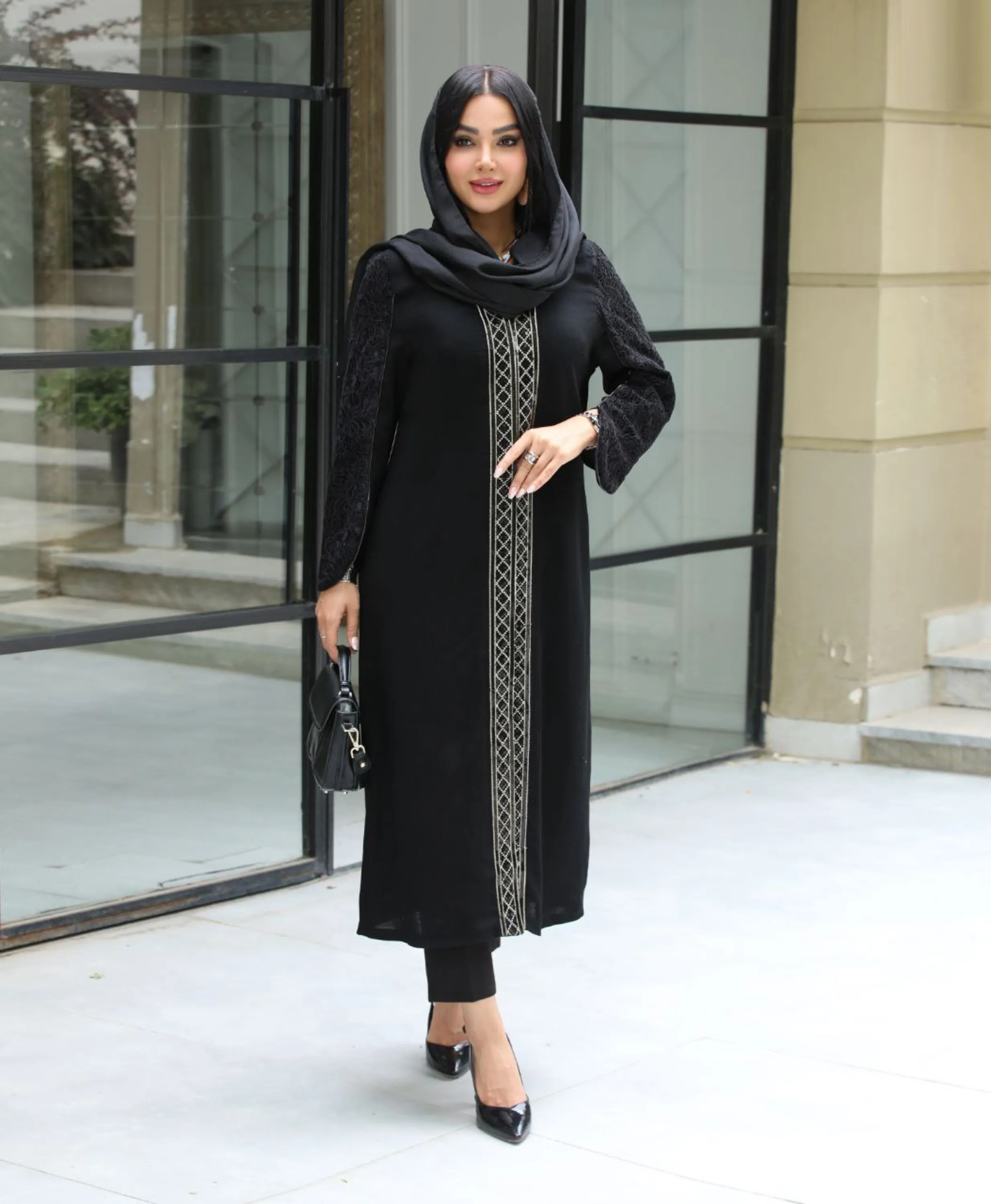 مانتو مجلسی زنانه مدل دلارام