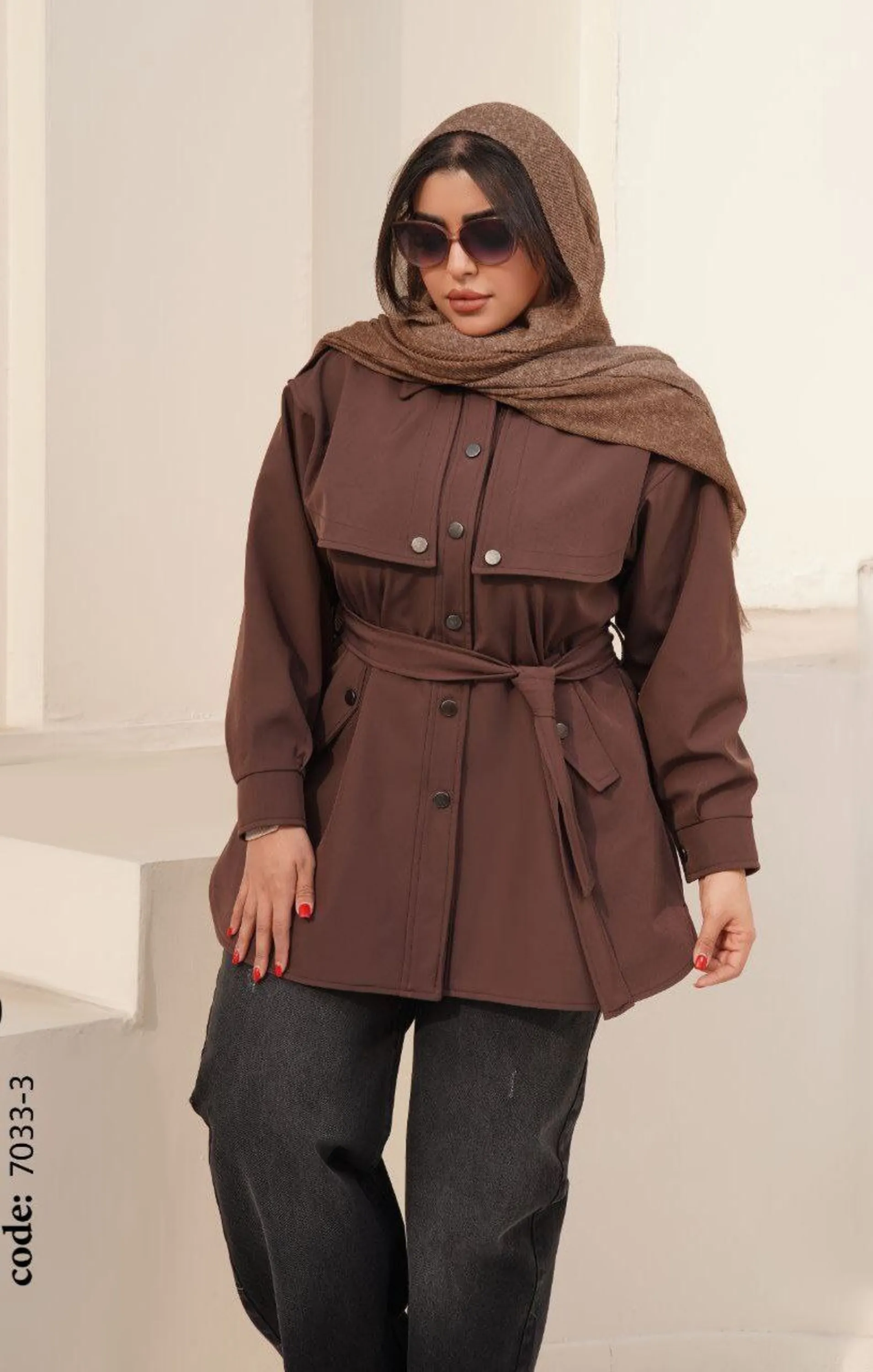 بارونی کوتاه سایز بزرگ