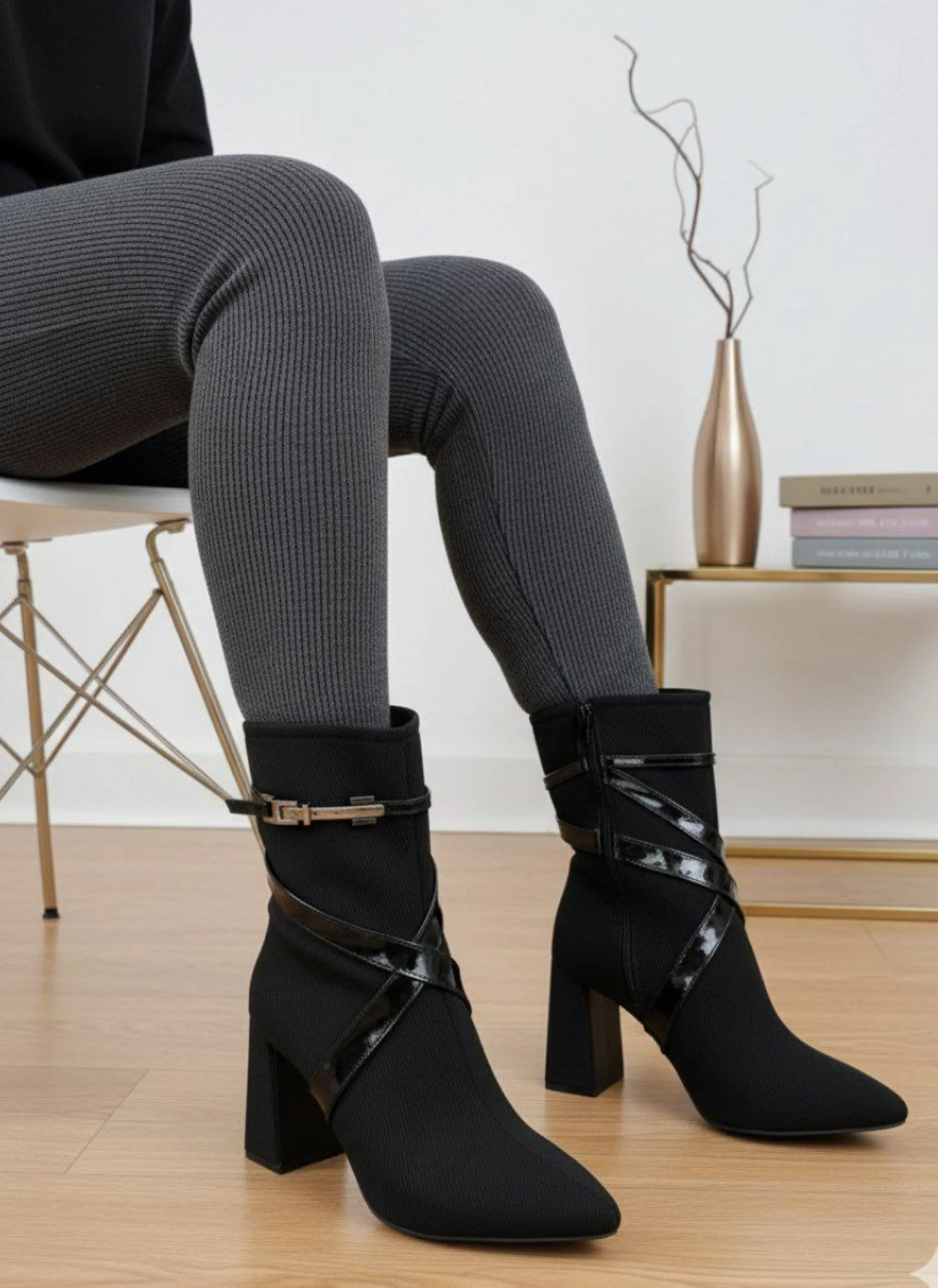 نیم بوت مجلسی استرج کبریتی