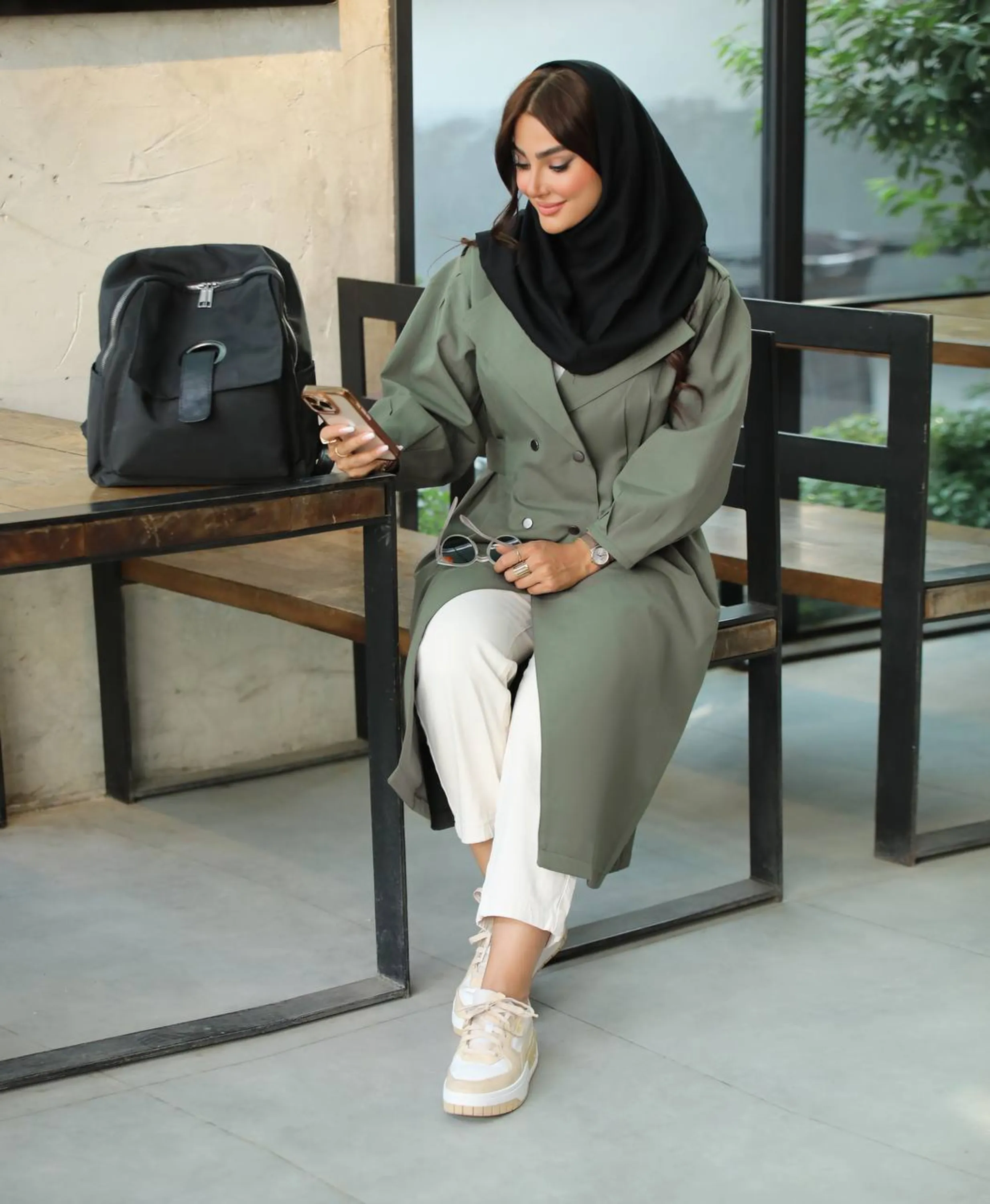 مانتو دانشجویی بلند