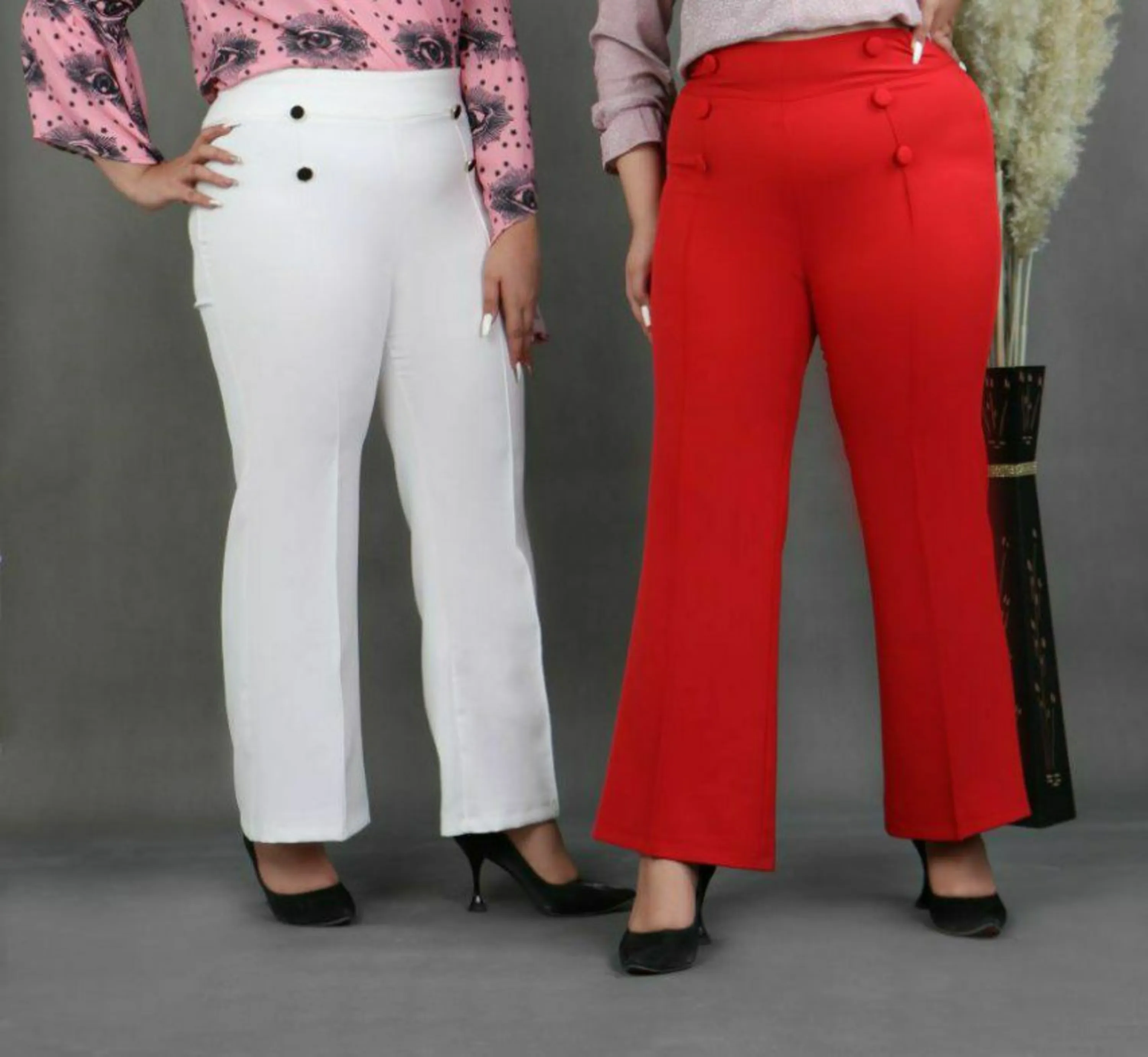 شلوار دمپا گشاد مجلسی سایز بزرگ