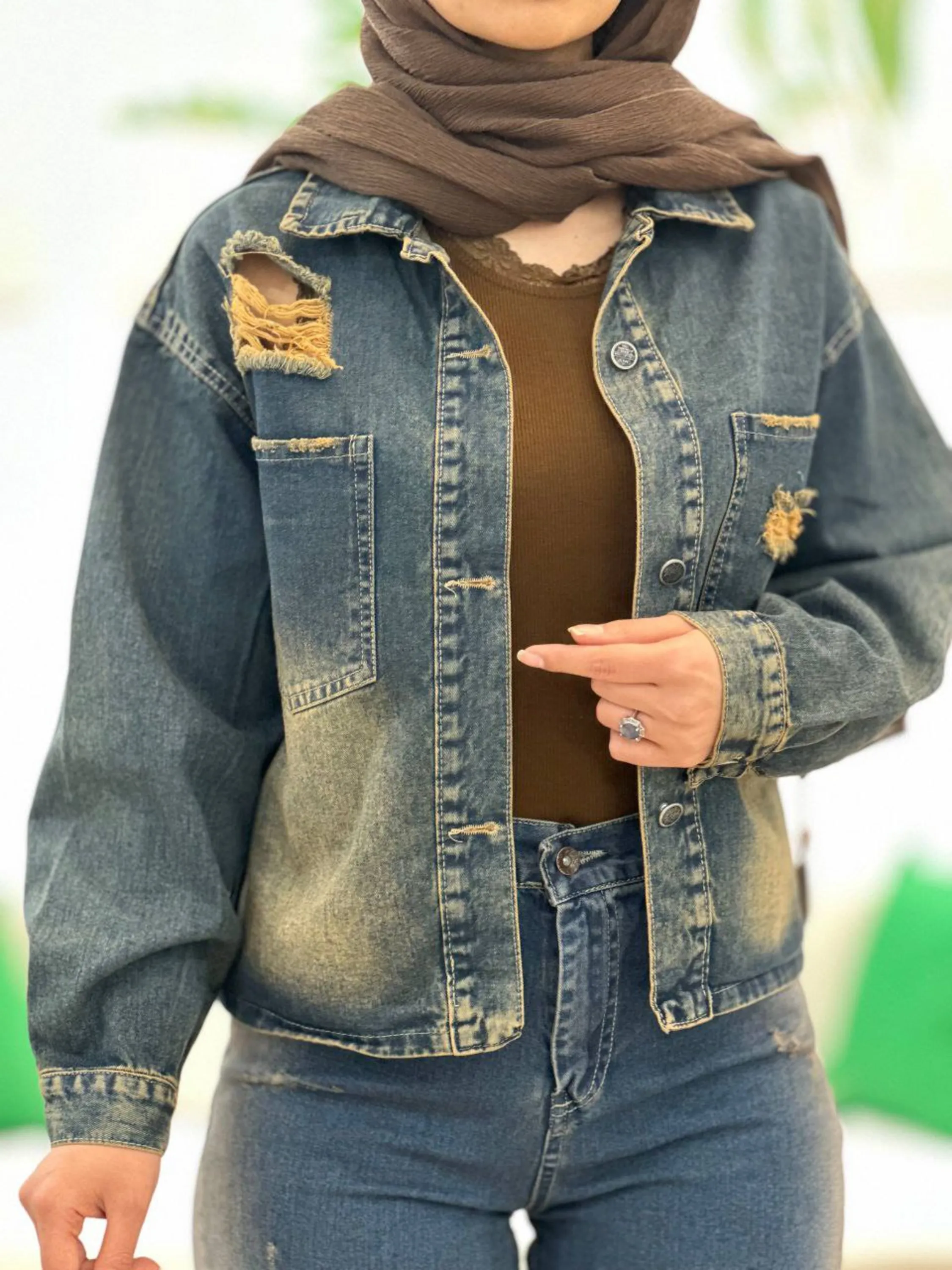 کت جین کوتاه ژیکان