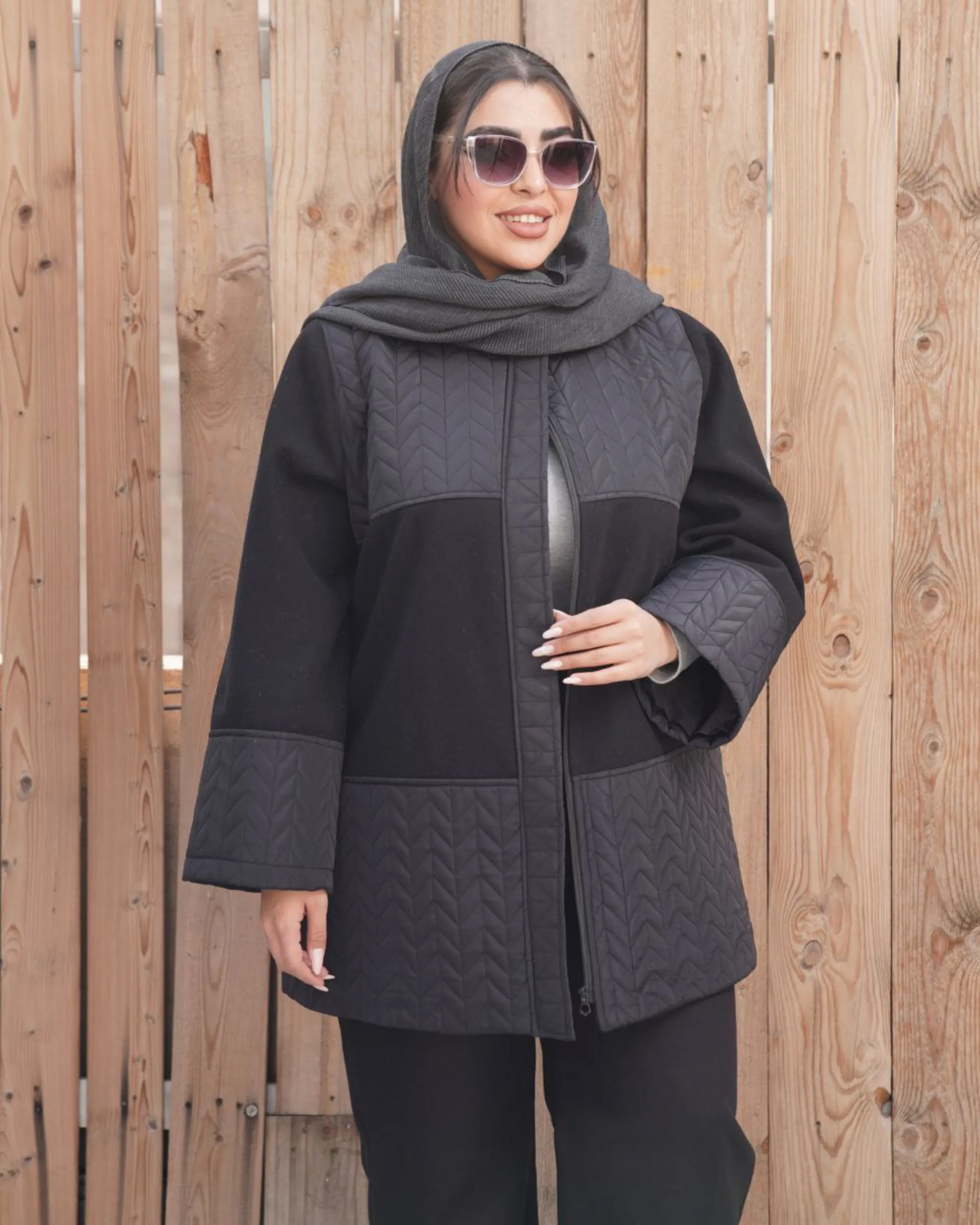 کاپشن ترکیبی سایز بزرگ