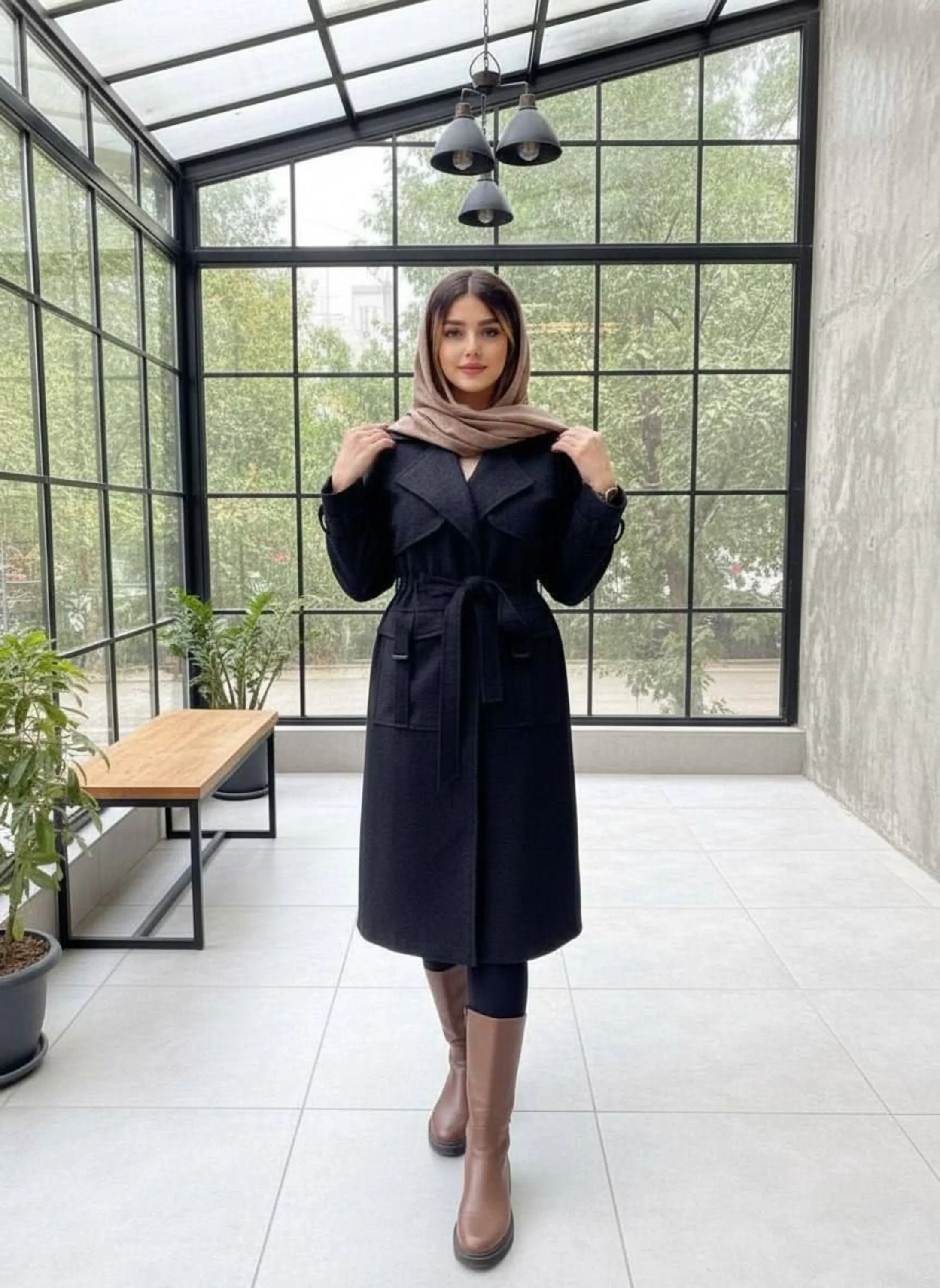 پالتو آستردار مدل اُپال