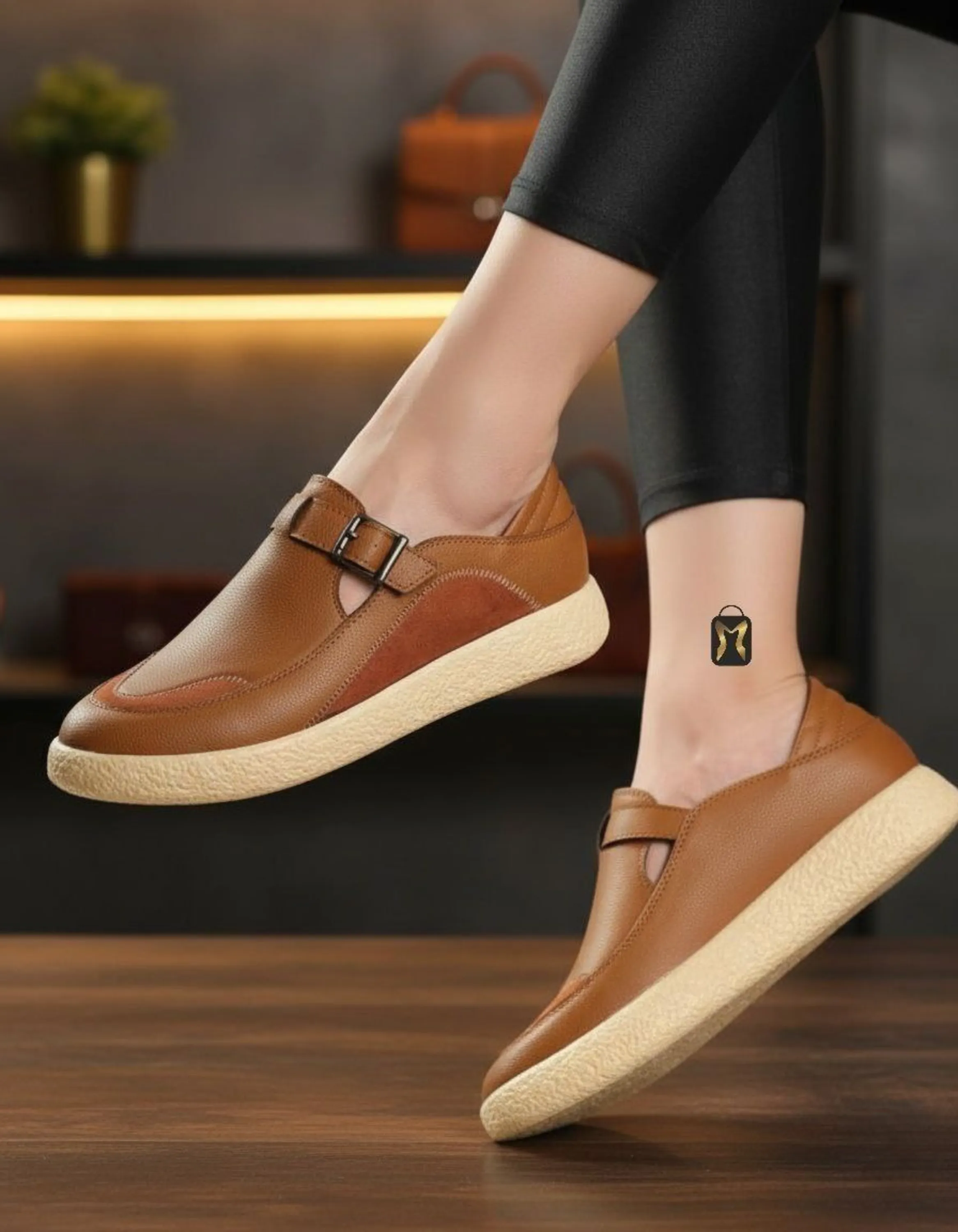 کفش کلاسیک چرم کفی طبی