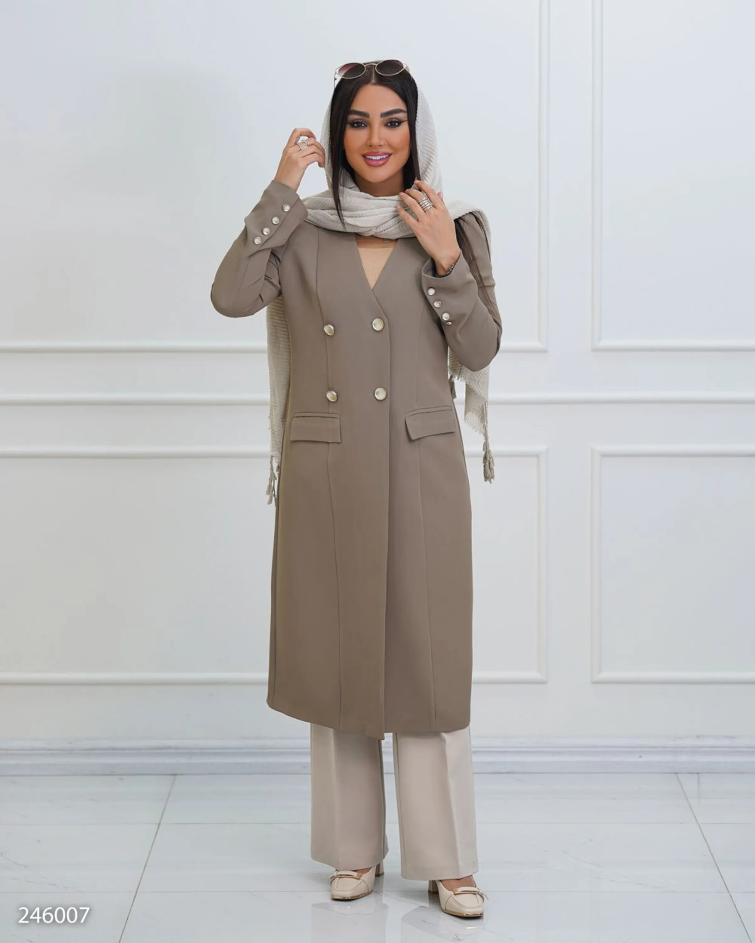 مانتو بلند نغمه