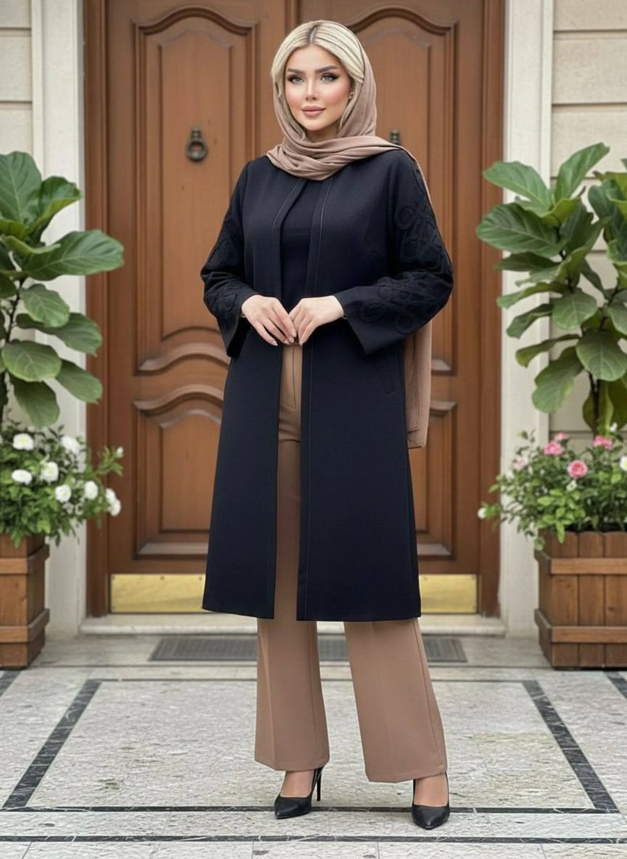 مانتو سایز بزرگ مهتابان