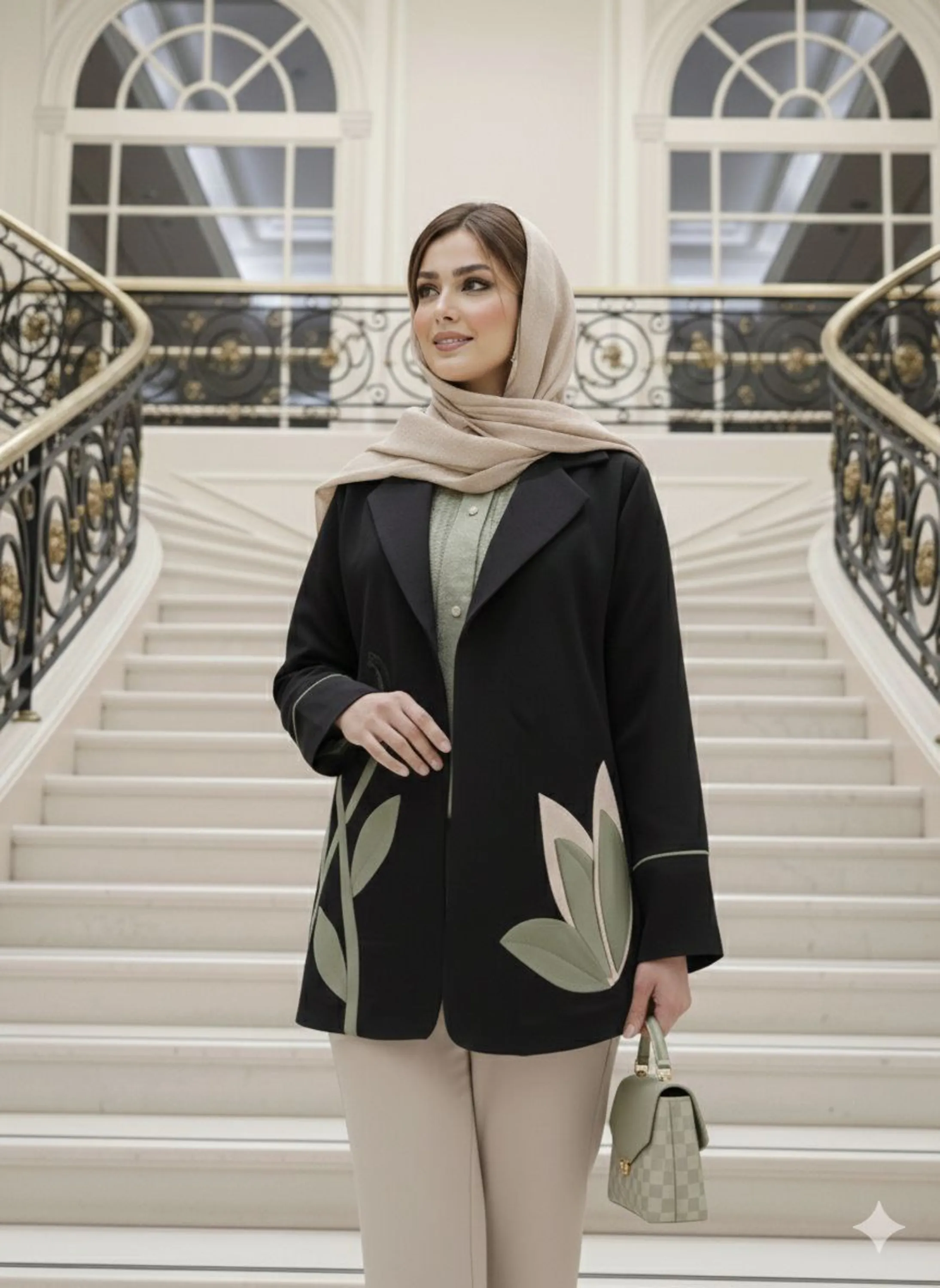 مانتو سایز بزرگ کتی آسو