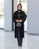 مانتو سایز بزرگ سرمه