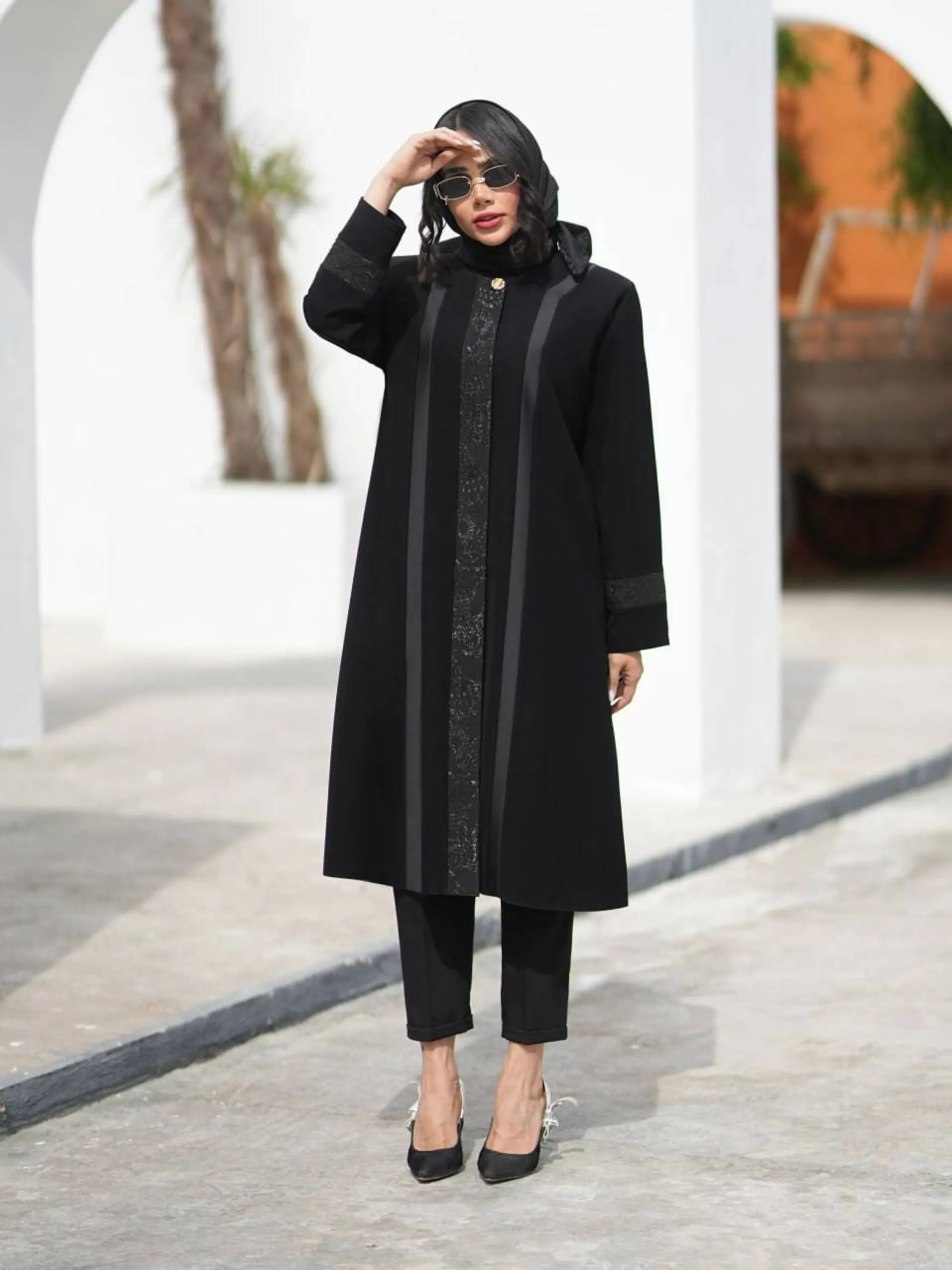 مانتو زنانه پلاس سایز دنیز