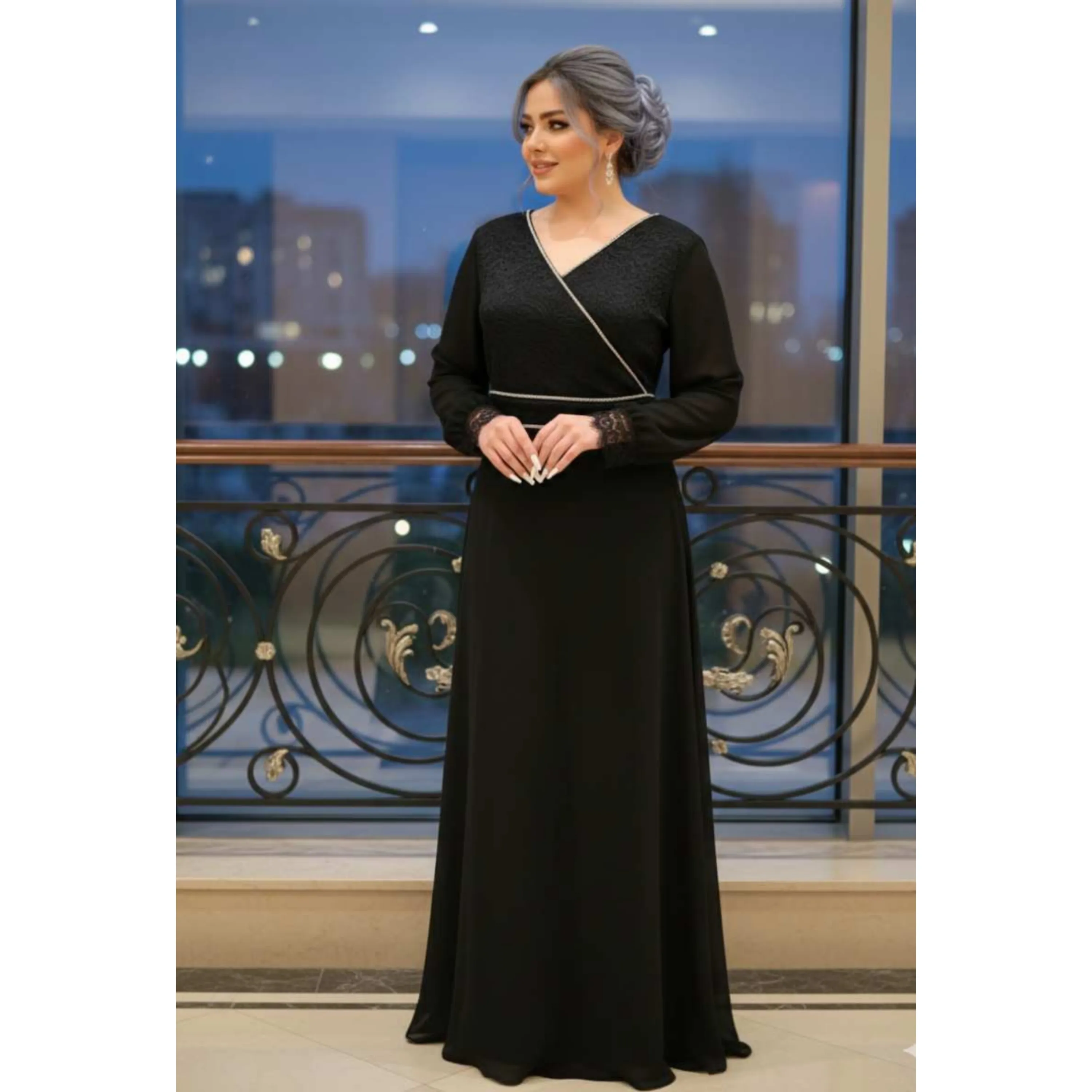 لباس مجلسی سایز بزرگ غزل