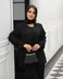 کت شلوار مزونی مروارید دوزی طرح گل