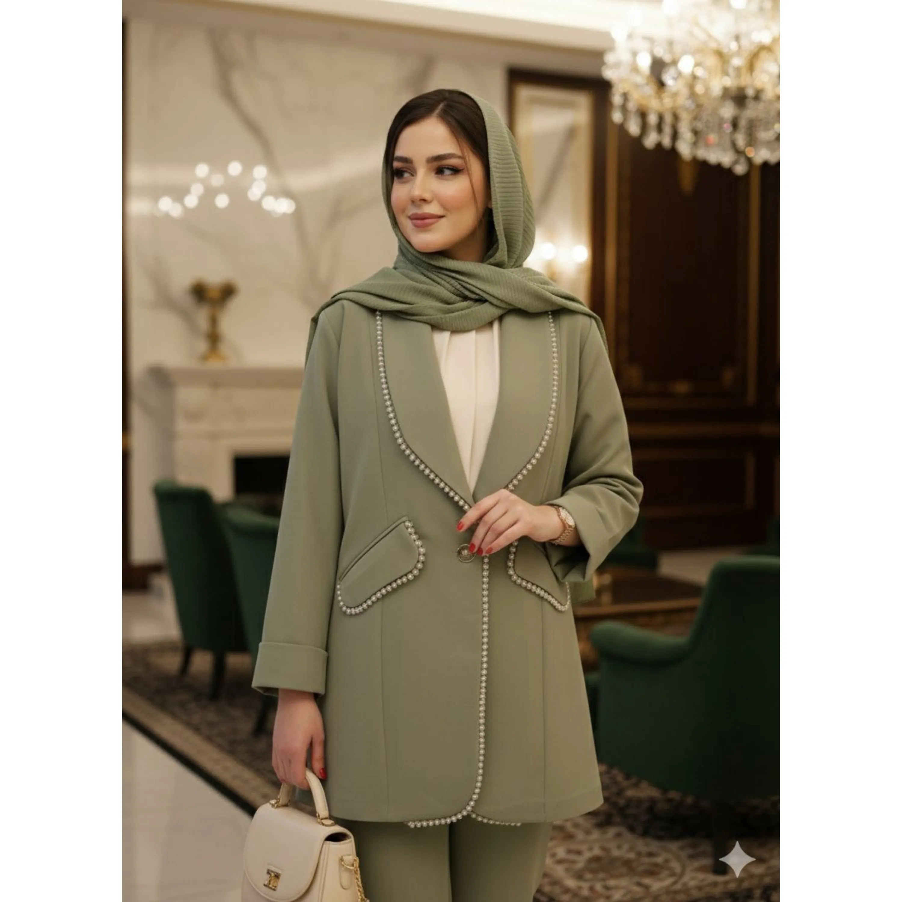 مانتو کتی مجلسی سایزبزرگ آبان