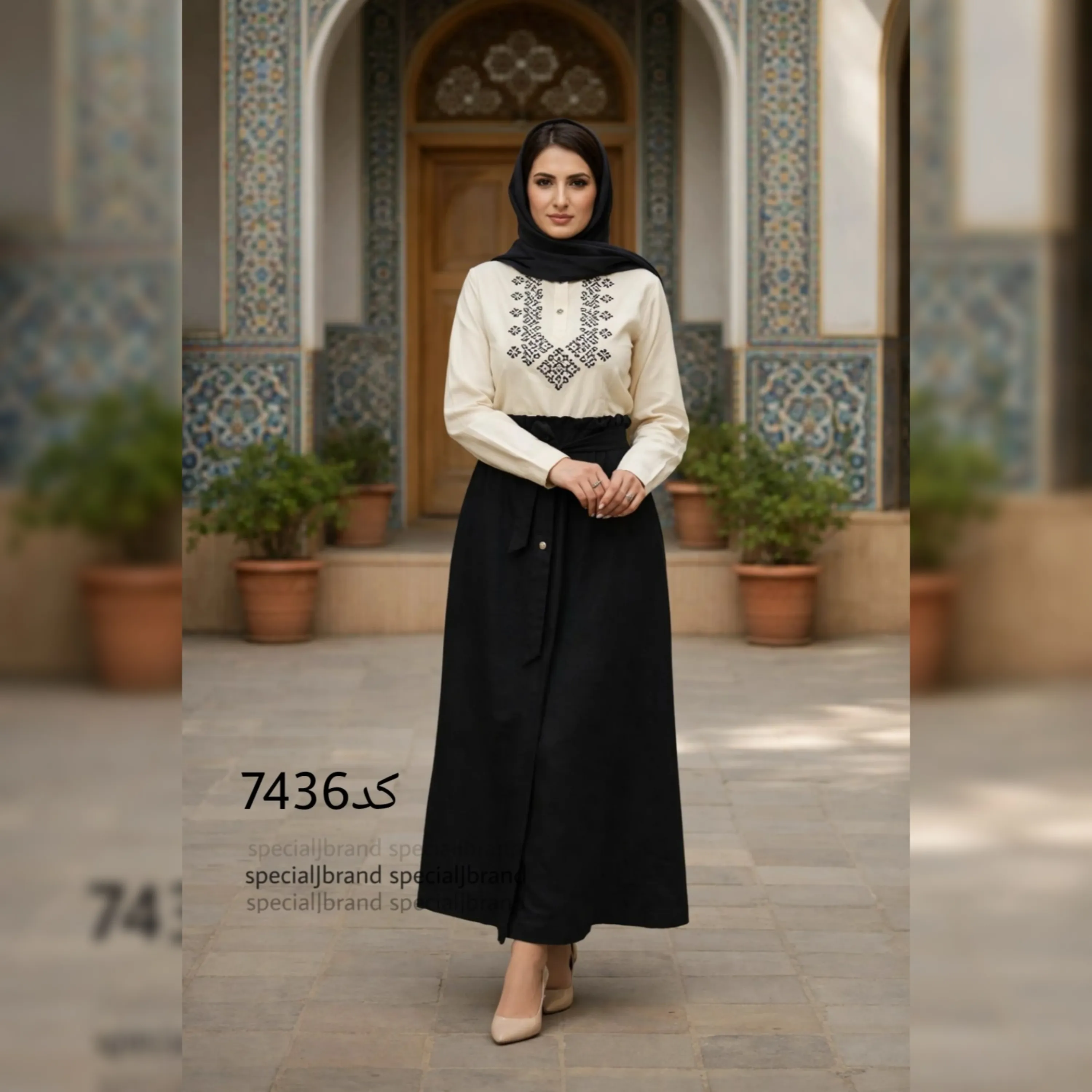 شومیز و دامن پرشین