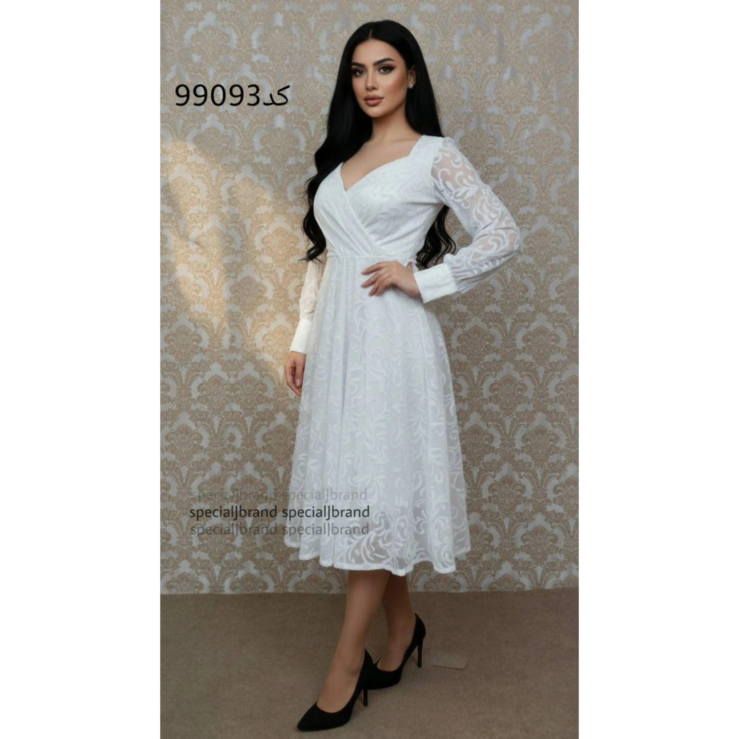 پیراهن نازگل فلوک