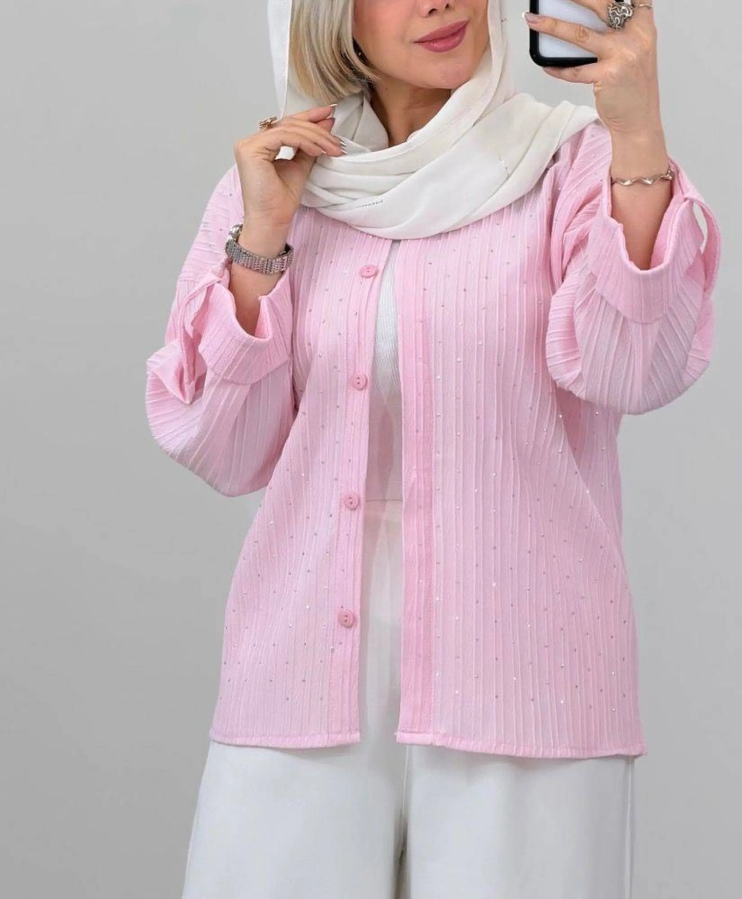 شومیز باکسی نگین