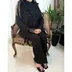 شومیز مشکی شکوفه