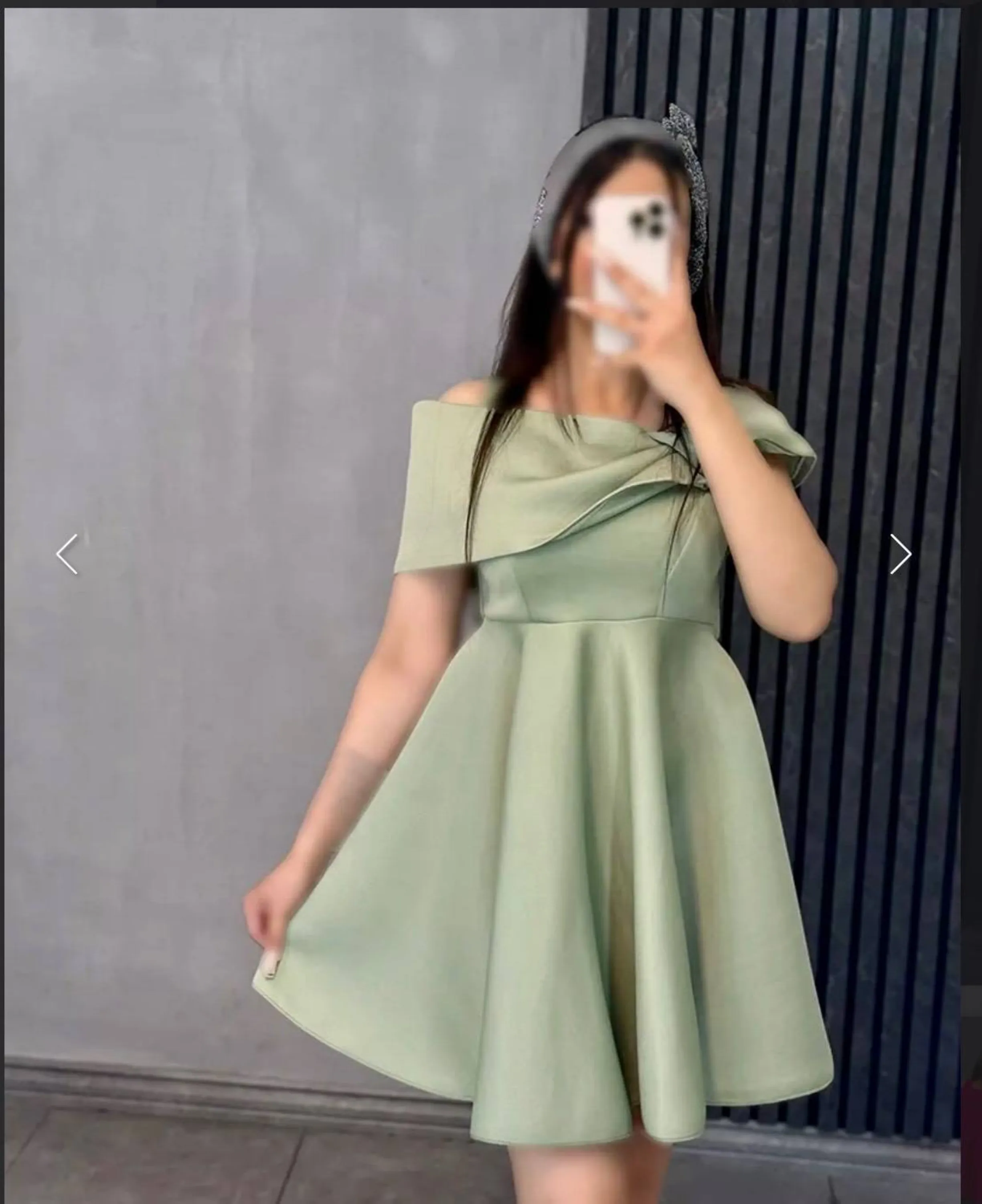 پیراهن کوتاه عروسکی وارداتی
