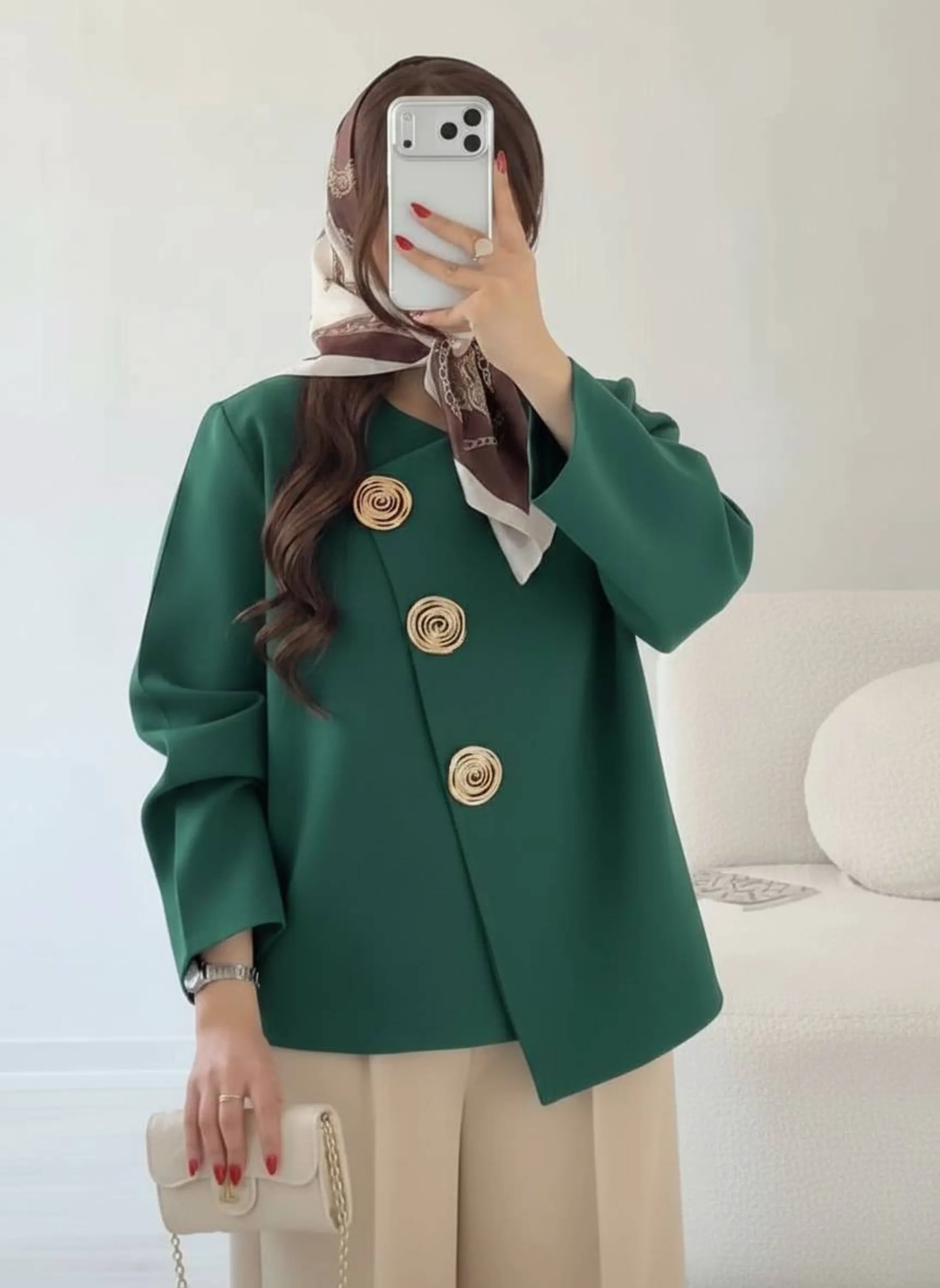 مانتو سه گل