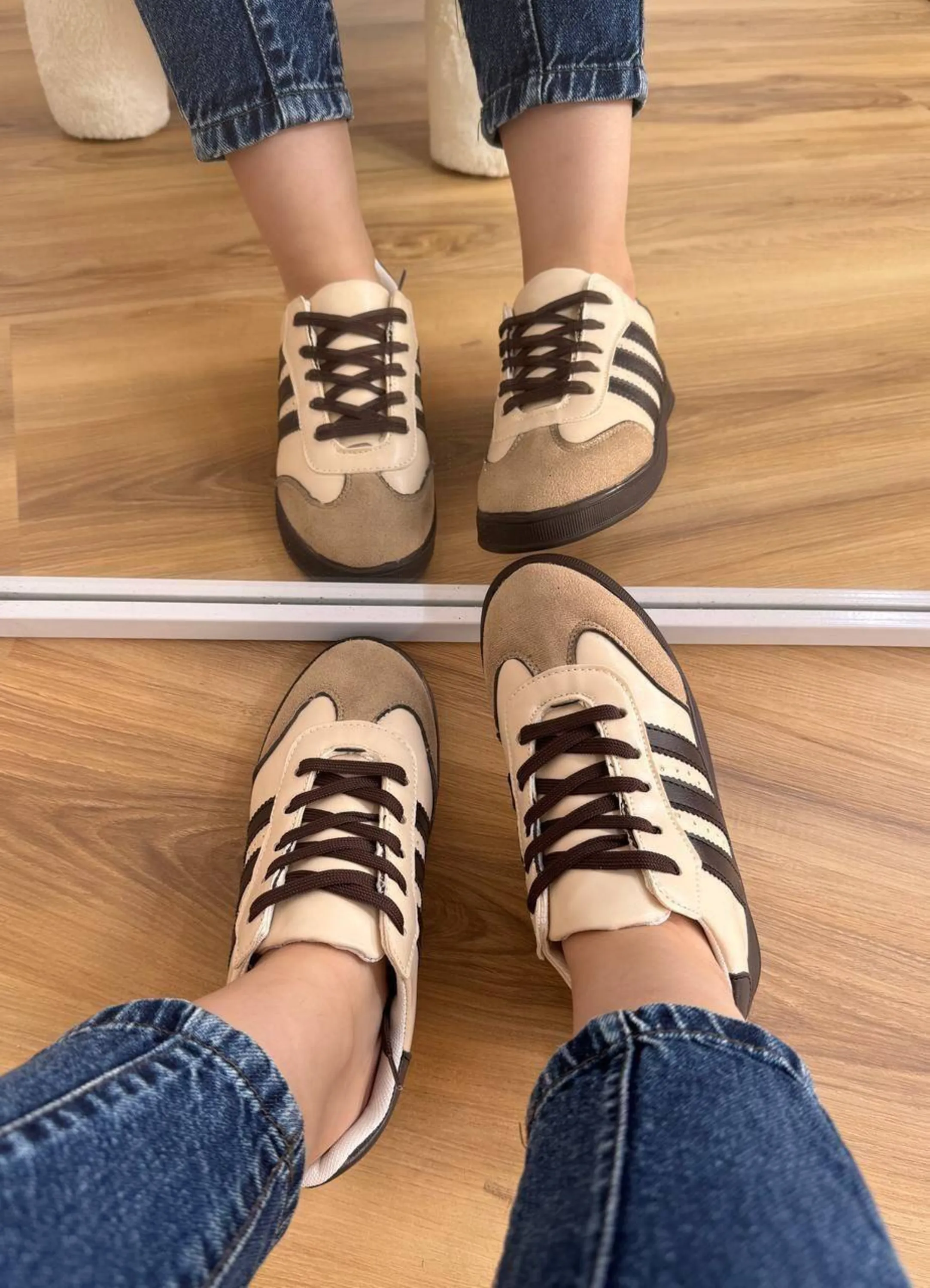 کتونی سامبا زنانه سه خط