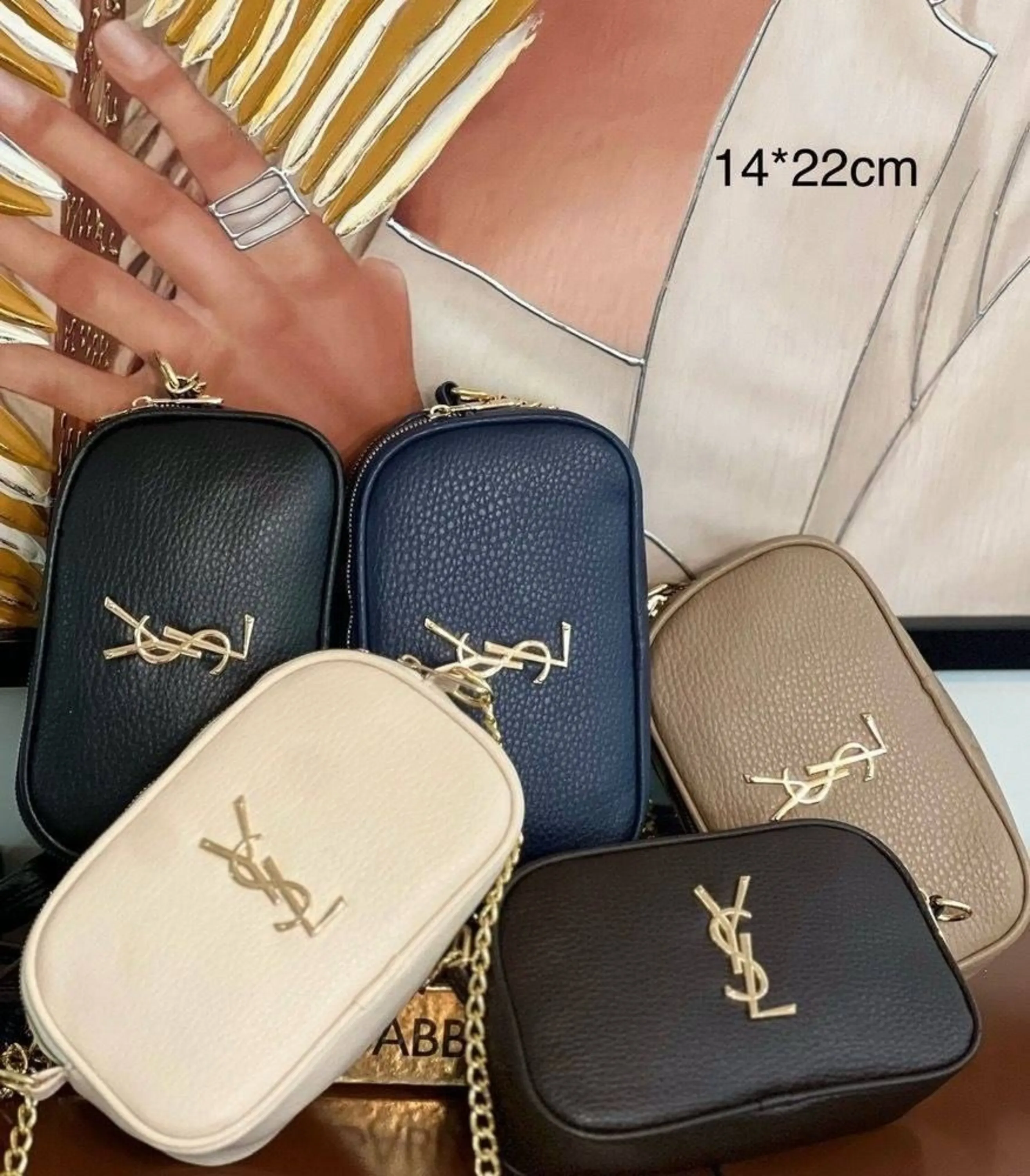 کیف ysl بند زنجیری مینی