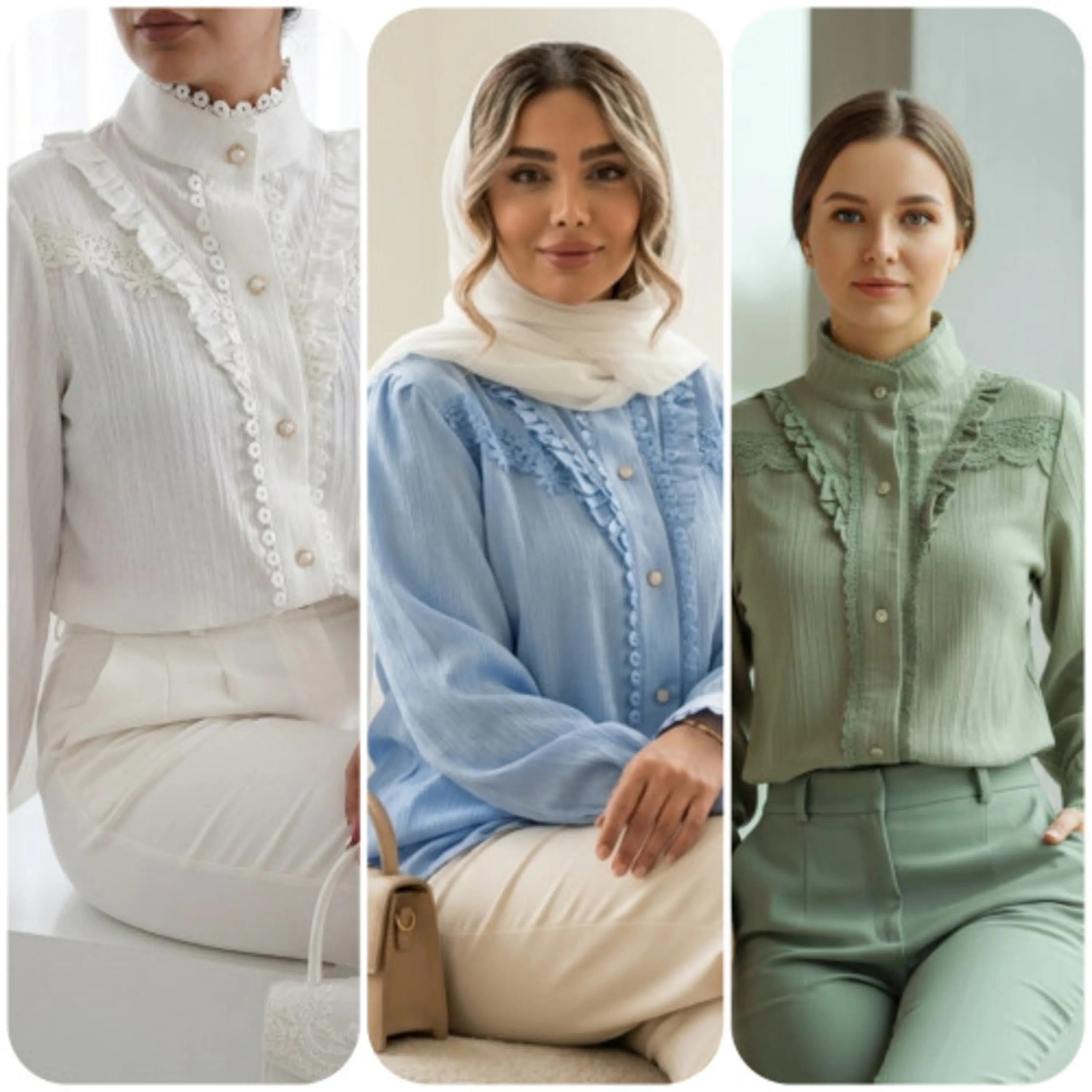 شومیز مجلسی حسنا