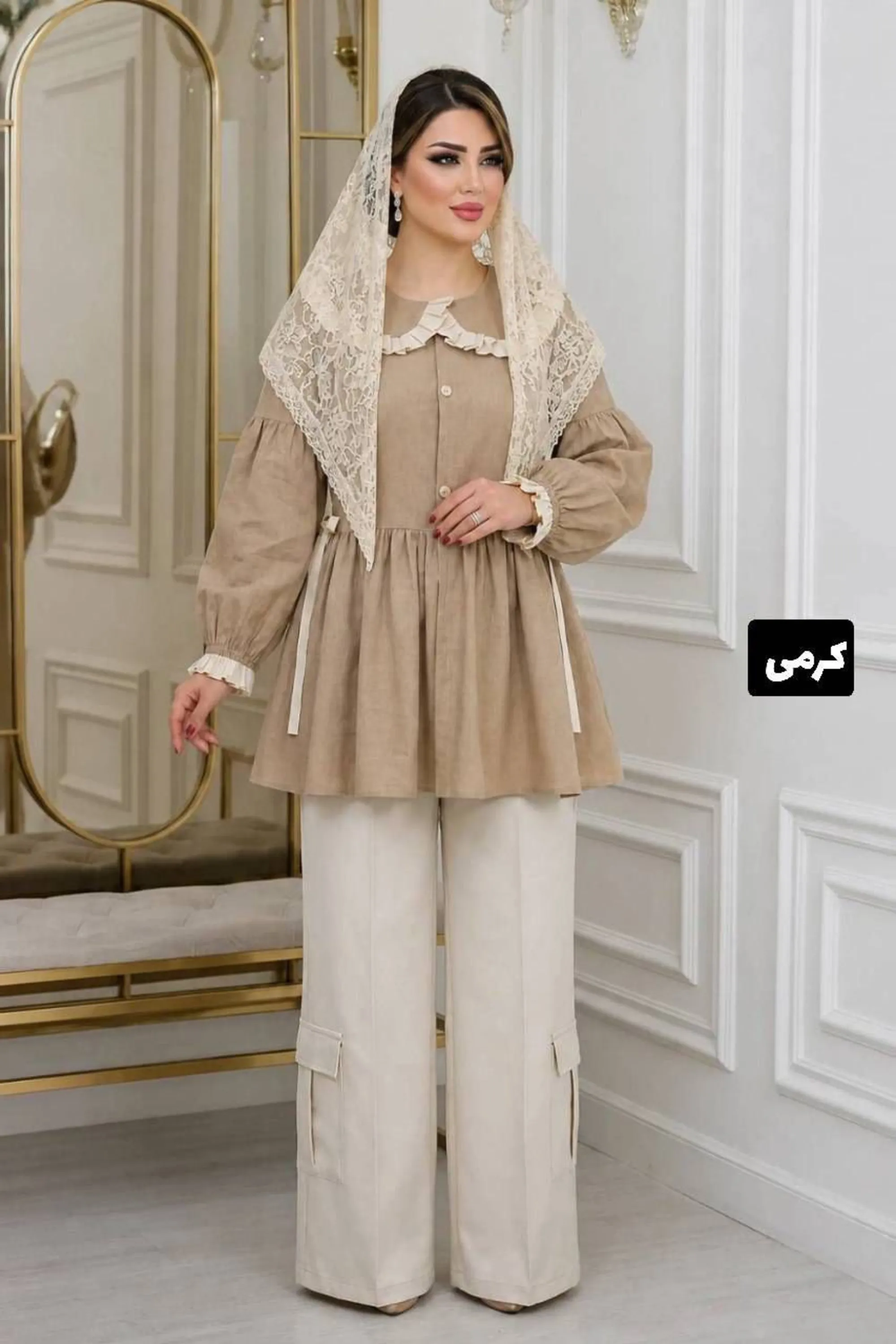 مانتو عروسکی گلبانو