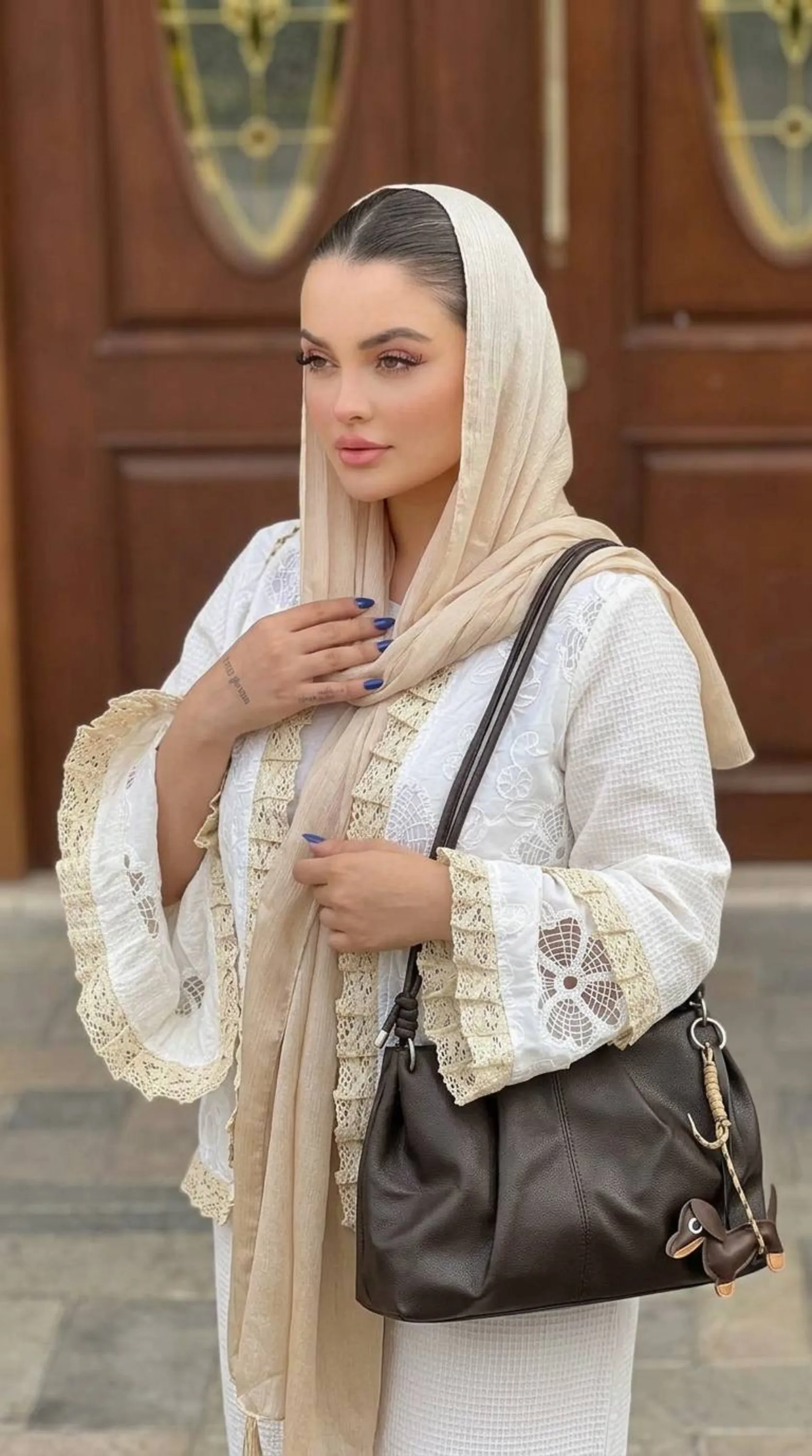 کیف زنانه فانتزی آویزدار همراه با چارم بگ