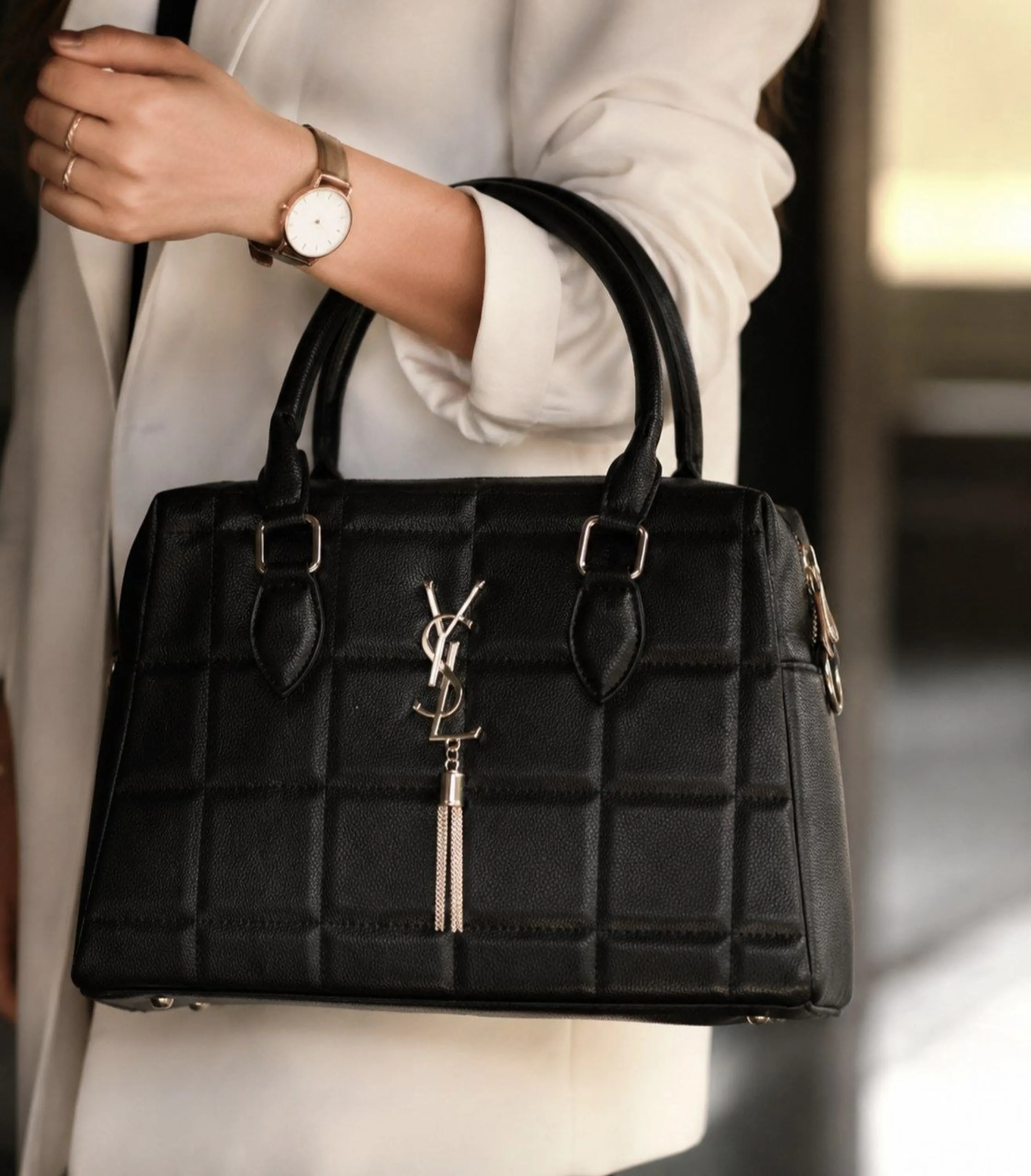 کیف زنانه کلاسیک طرح YSL کد 1548