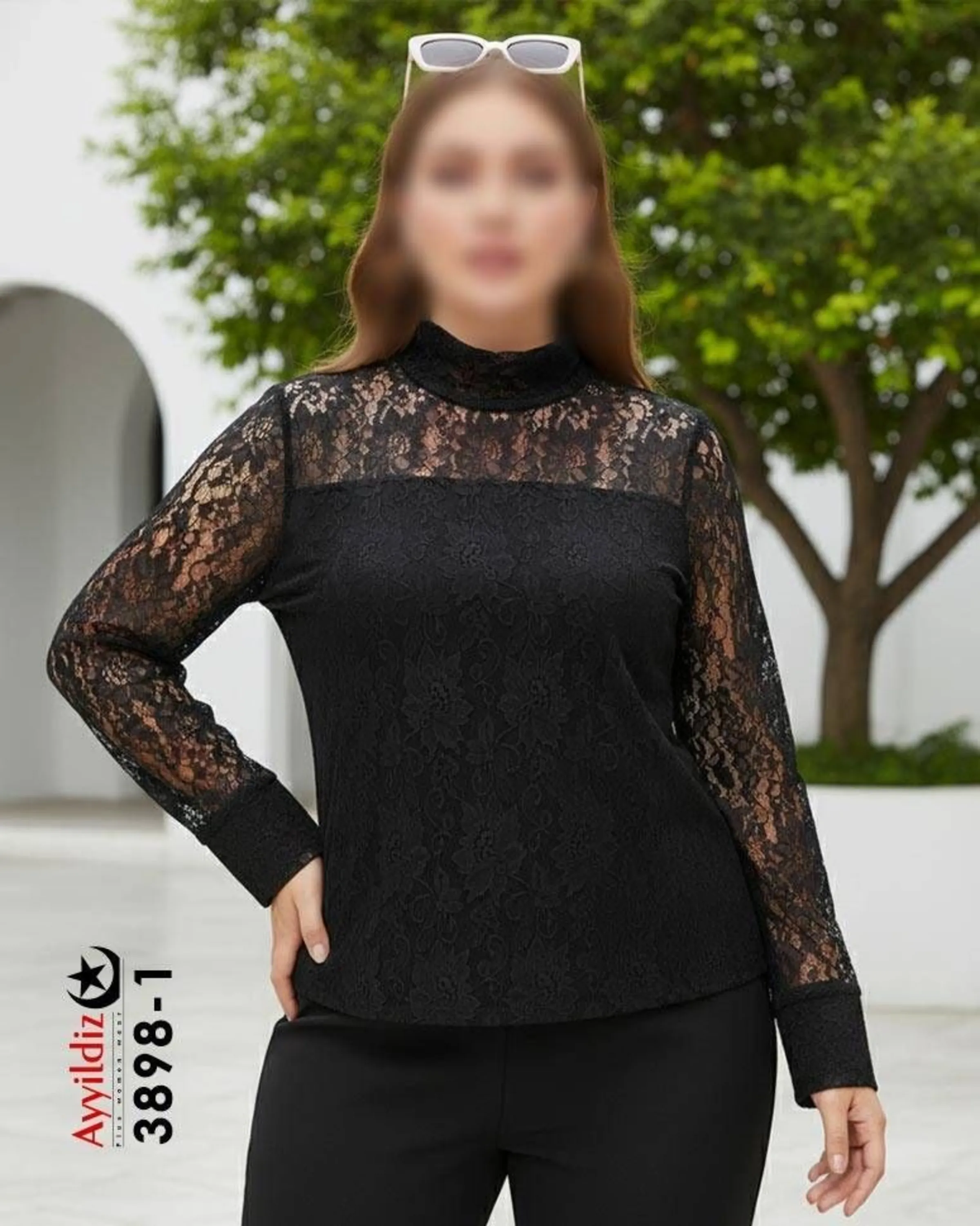شومیز مجلسی گیپور بیگ سایز