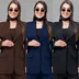 ست کت و شلوار زنانه مدل الیزابت