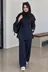 ست مانتو شلوار هانا