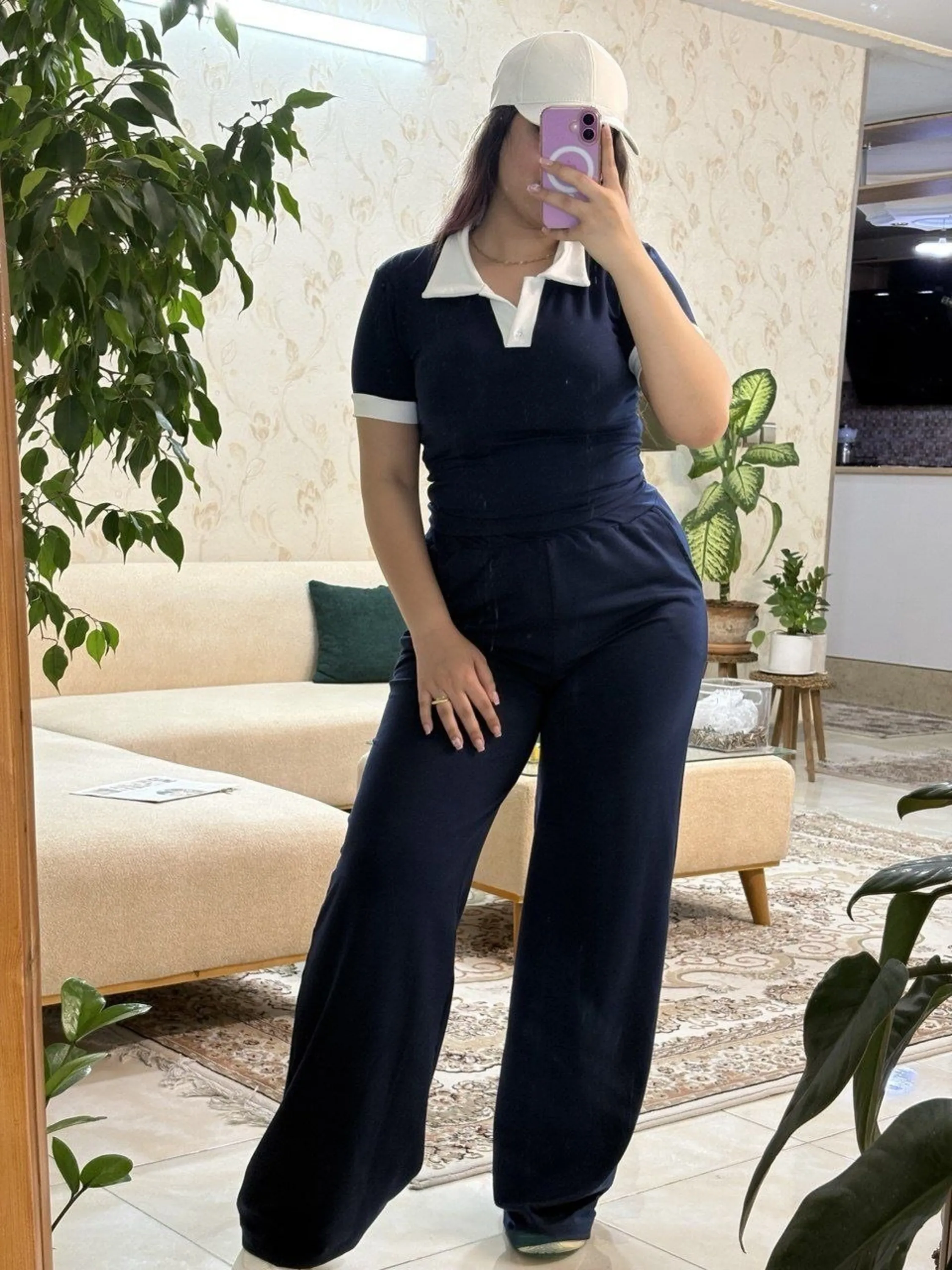 ست پولوشرت و شلوار بگ گلکسی