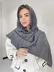 شال زنانه بوکله پولکی دور ریش وارداتی (کالکشن پاییز 2026، ابعاد 70×190)