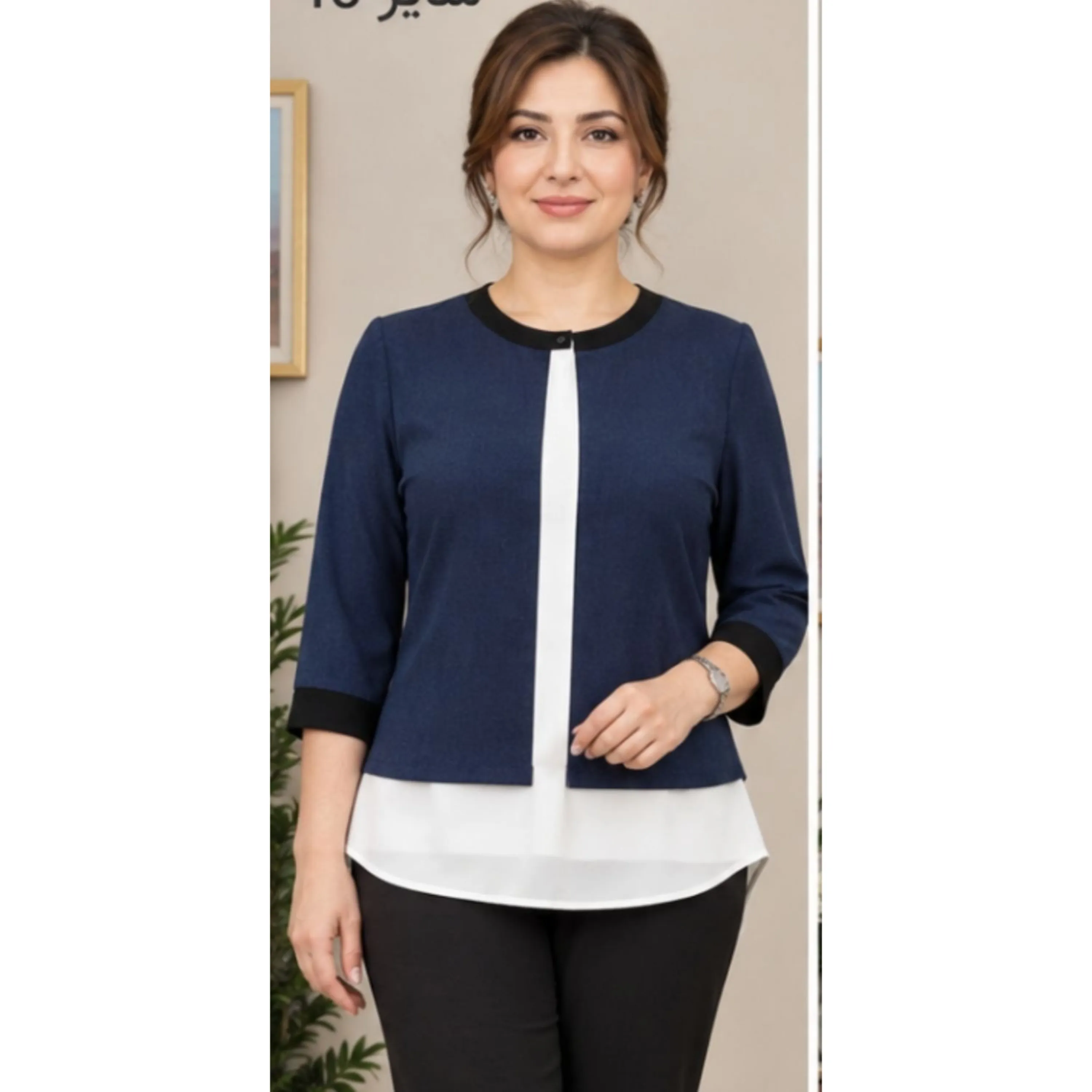 شومیز مجلسی زنانه مدل دل آرام
